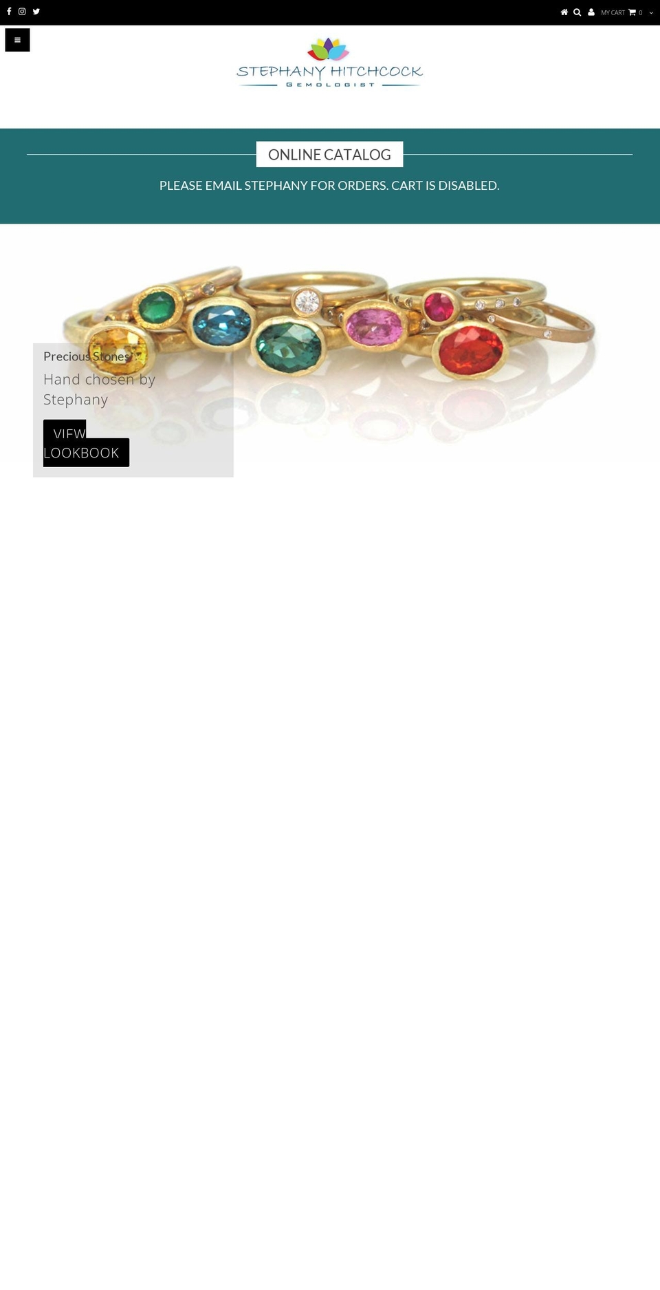 stephanyhitchcockdesigns.com shopify website screenshot