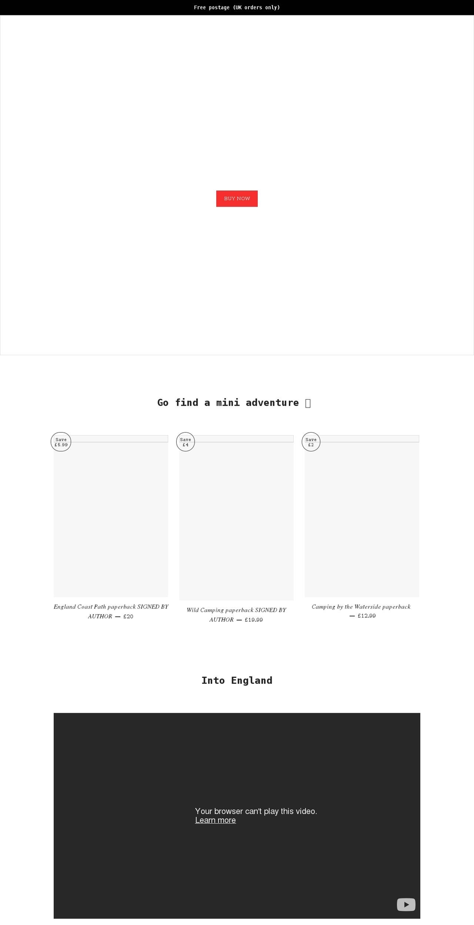 stephen-neale.com shopify website screenshot