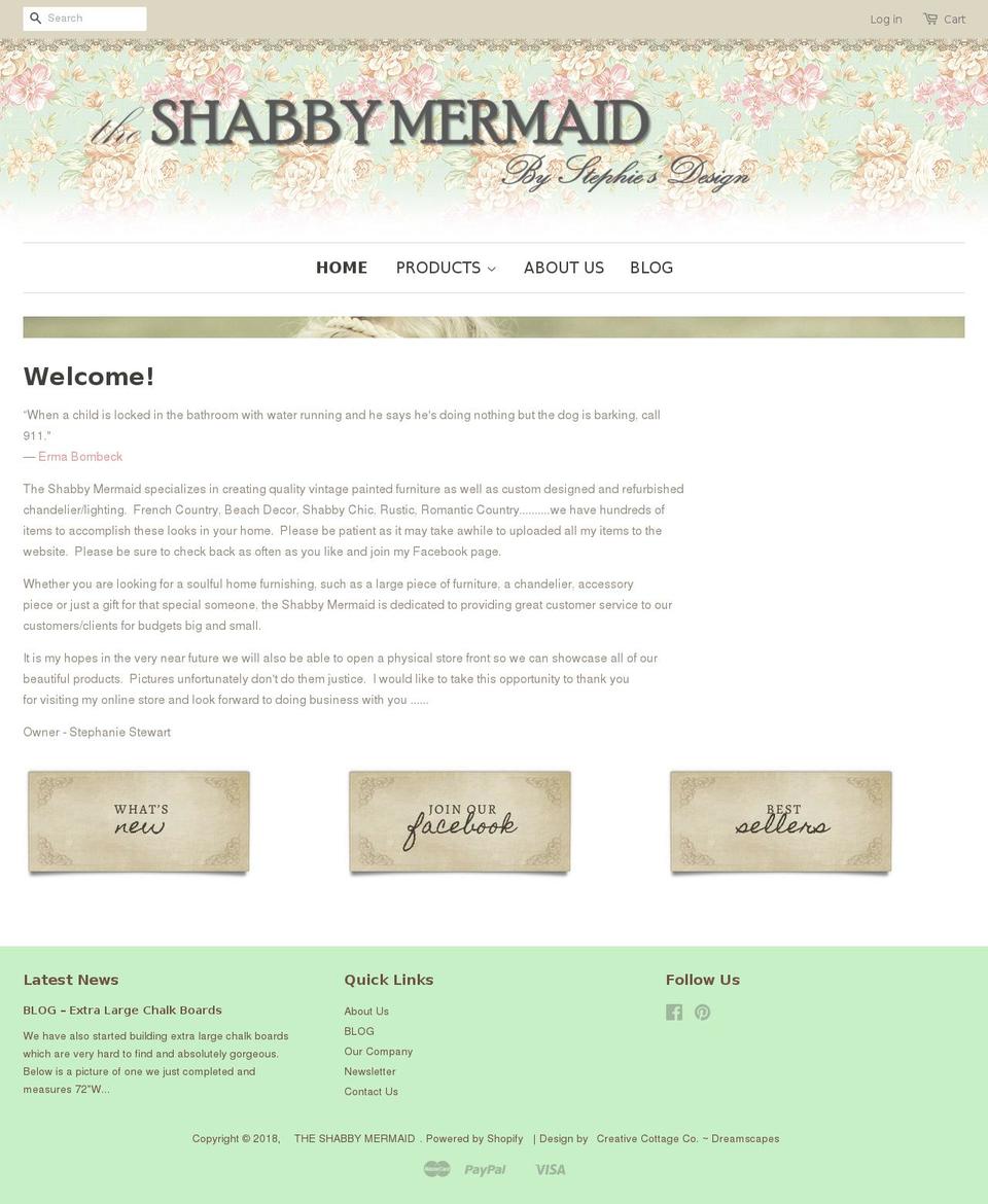 stephiesdesign.com — Shopify storefront screenshot