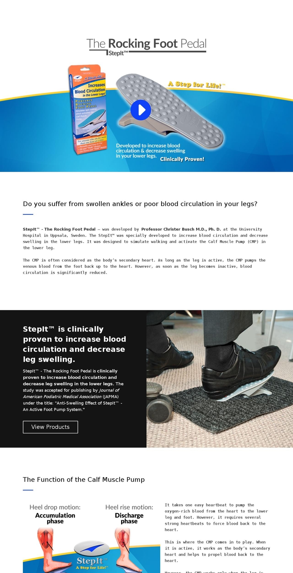 stepitusa.com — Shopify storefront screenshot