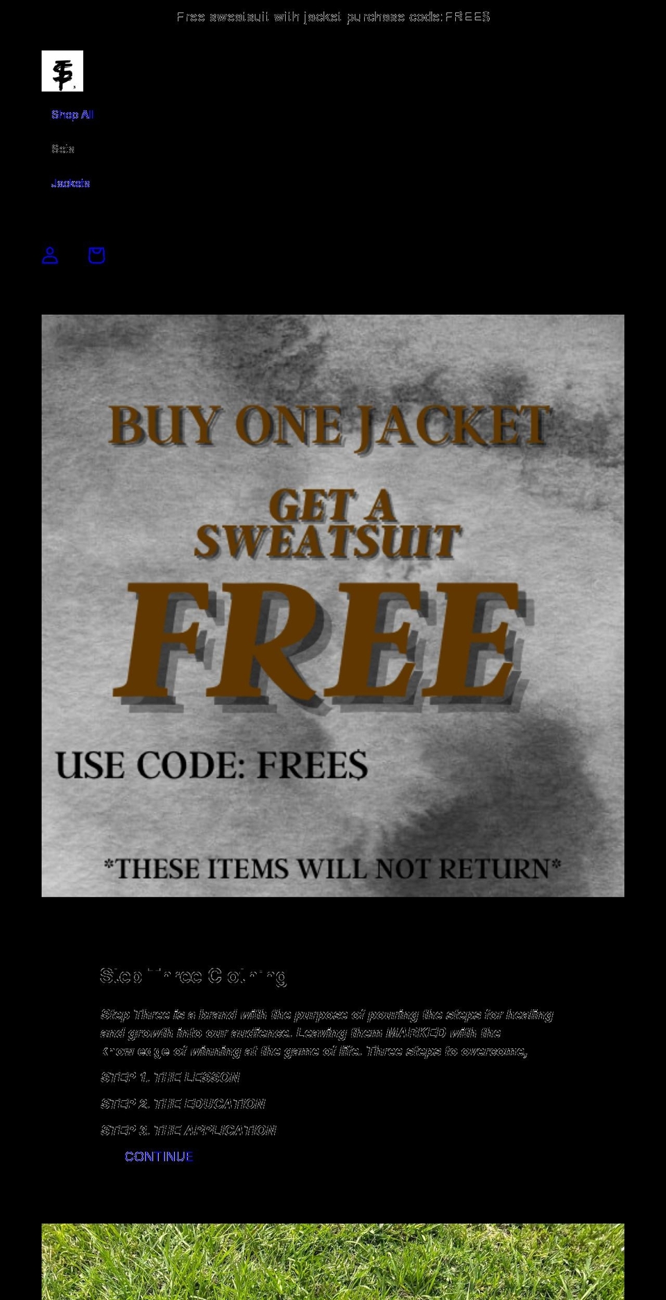 steplll.com shopify website screenshot