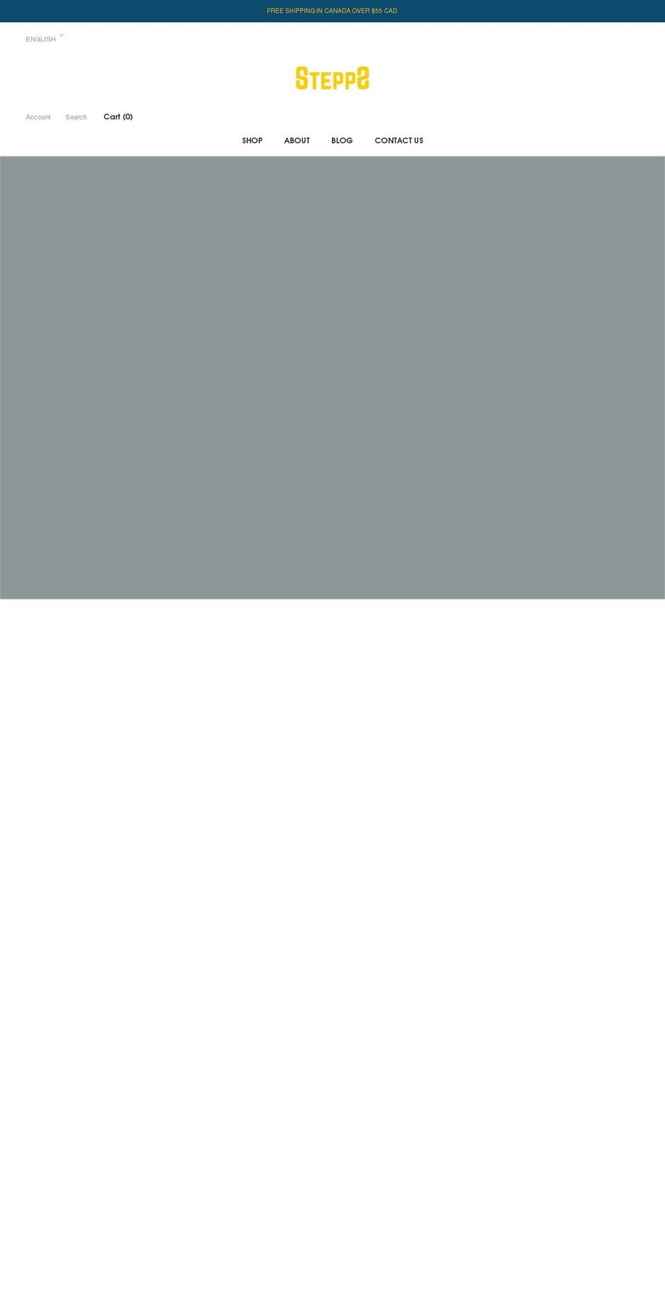 steppsgear.com shopify website screenshot