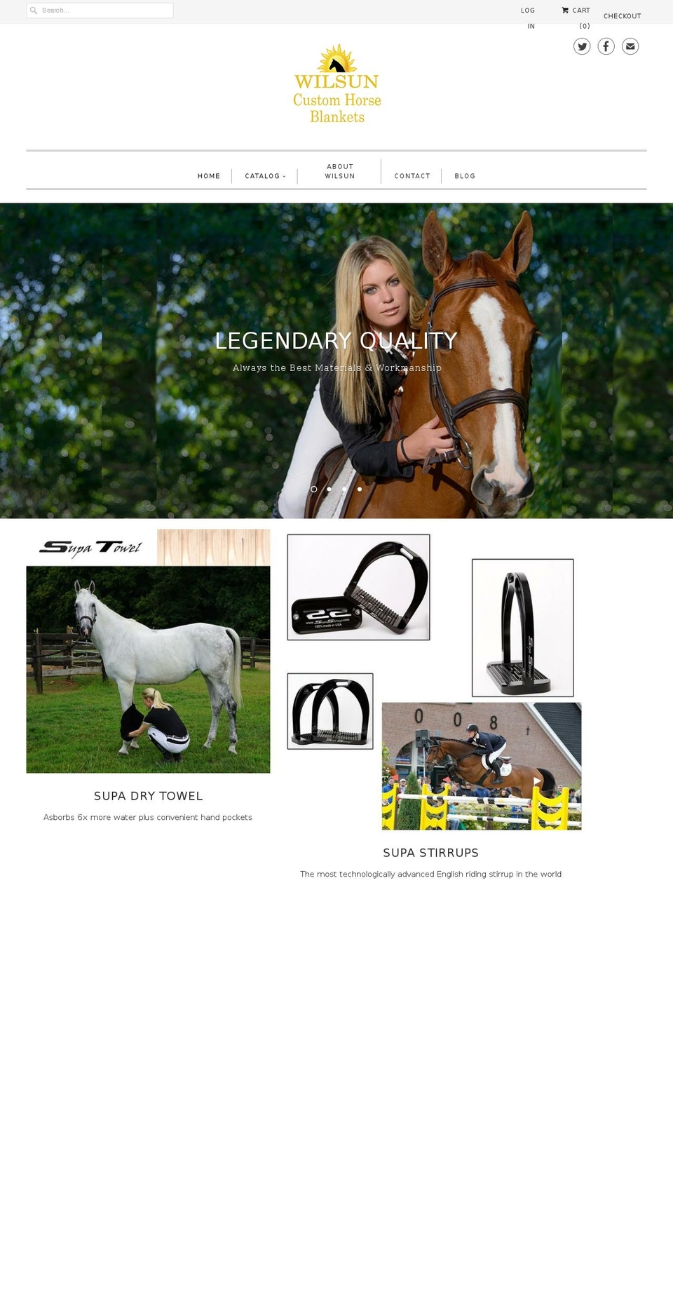 sterlingcreekequestrian.com shopify website screenshot