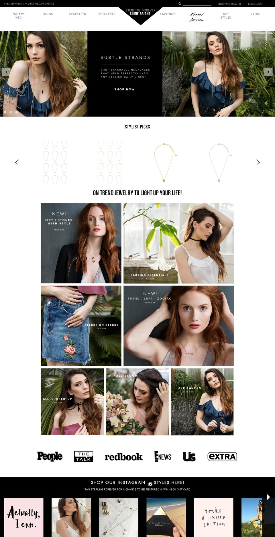 sterlingforever.com shopify website screenshot