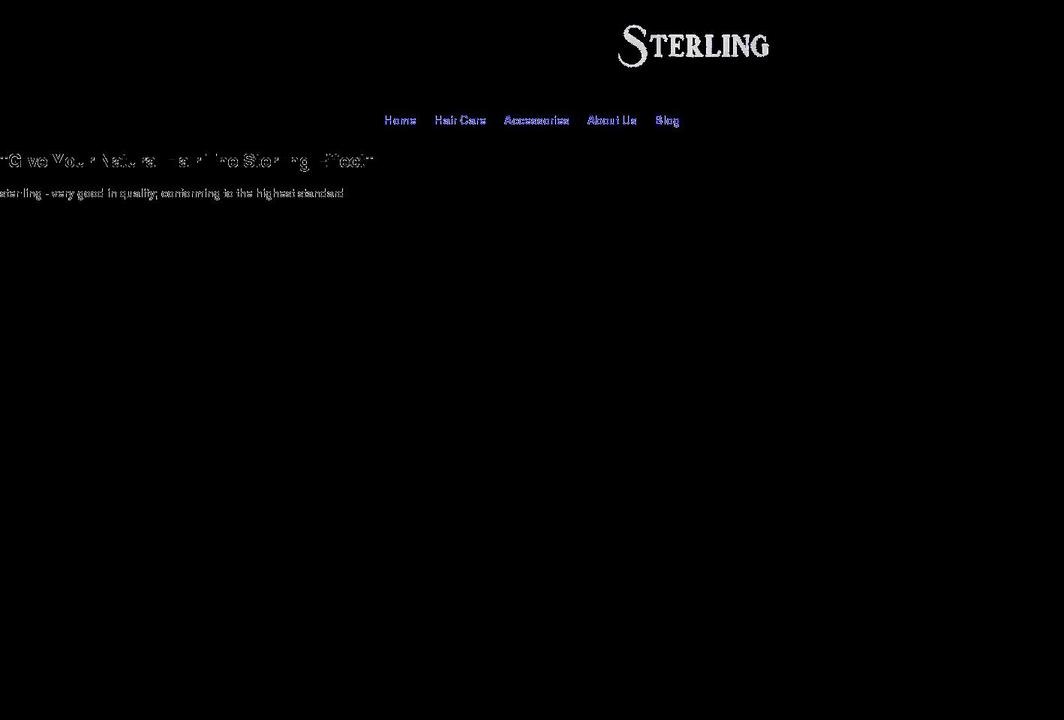 sterlingnaturalsny.com shopify website screenshot