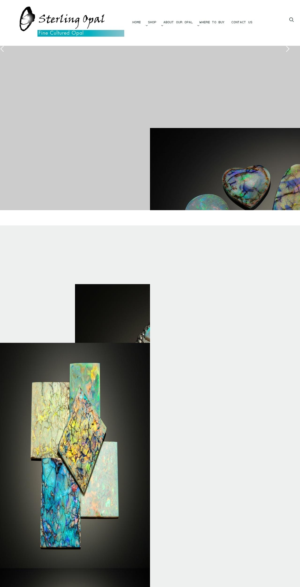 sterlingopal.com shopify website screenshot
