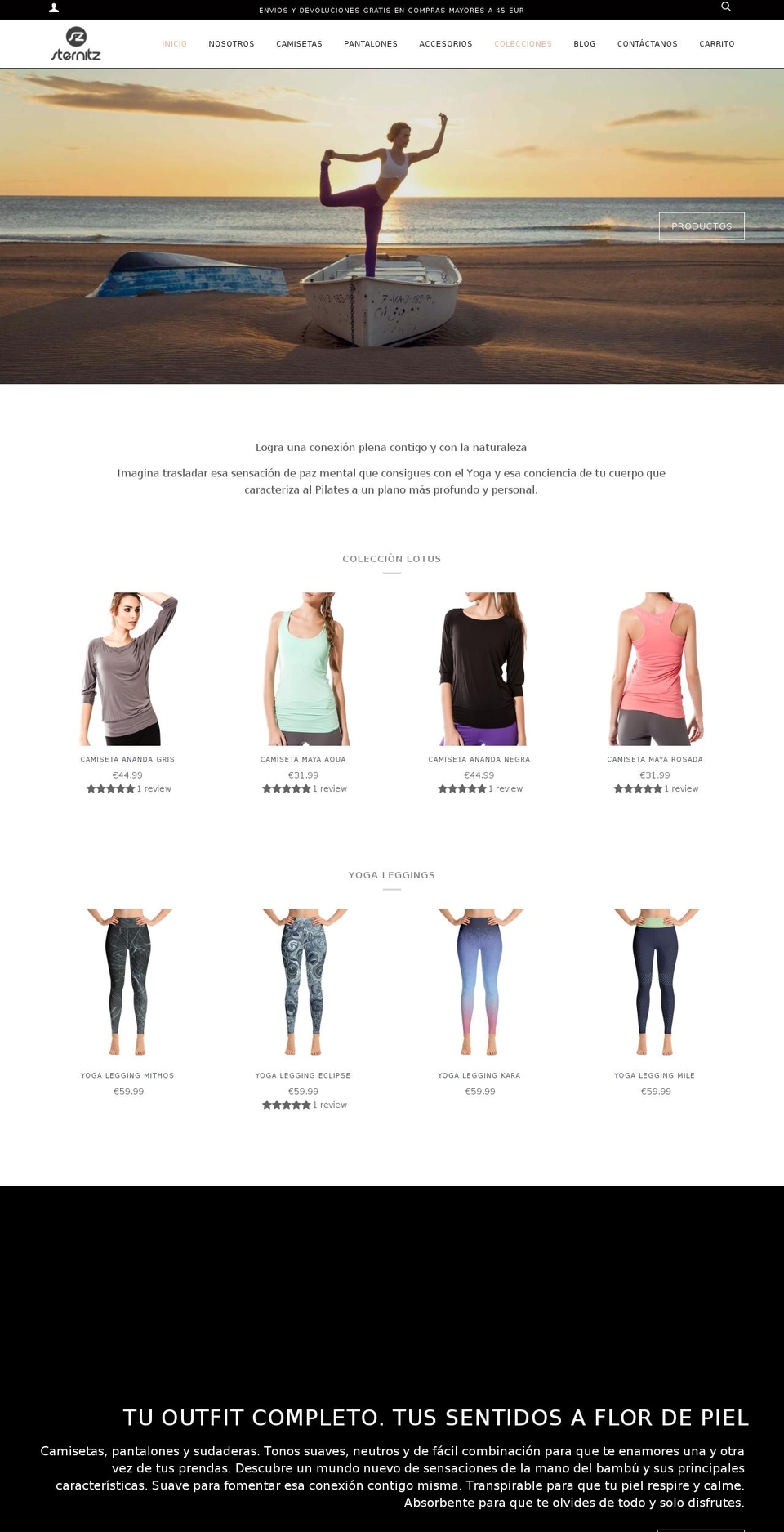 sternitz.es shopify website screenshot