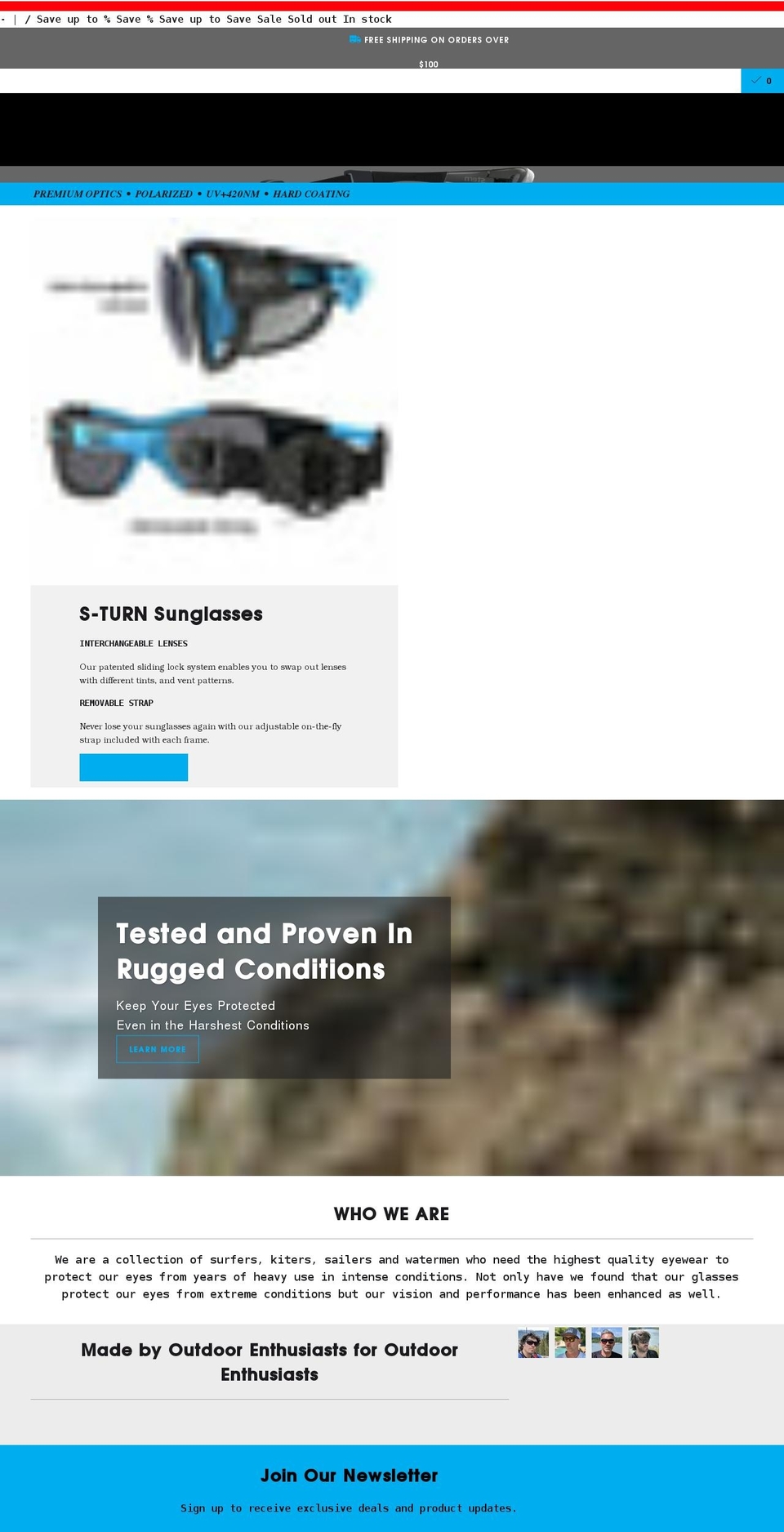 sternoptics.com — Shopify storefront screenshot