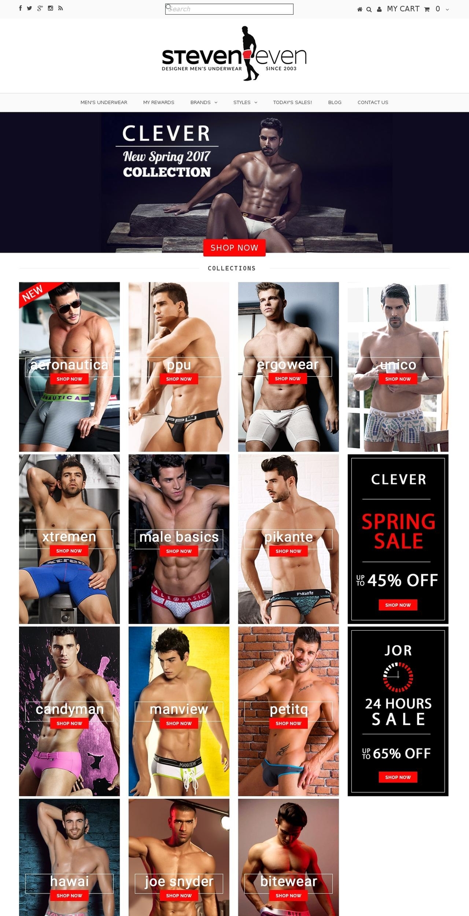 steveneven.com shopify website screenshot