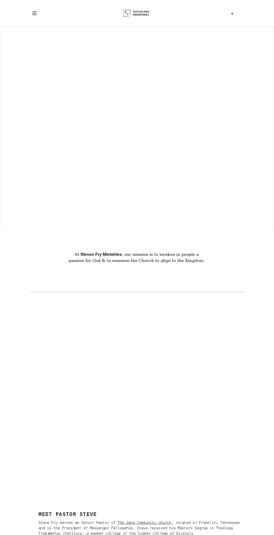 stevenfry.myshopify.com shopify website screenshot