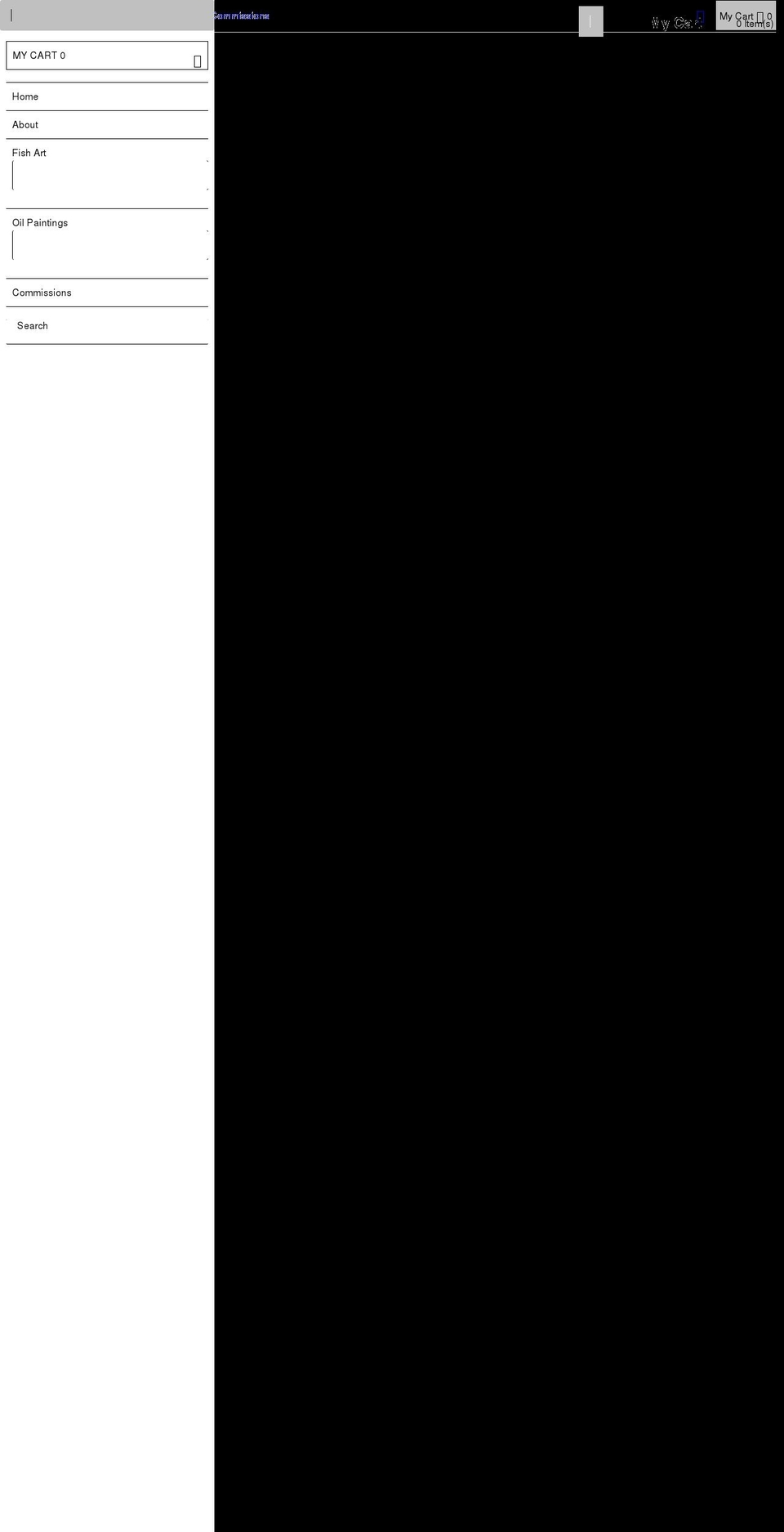 stevesandborgart.com shopify website screenshot