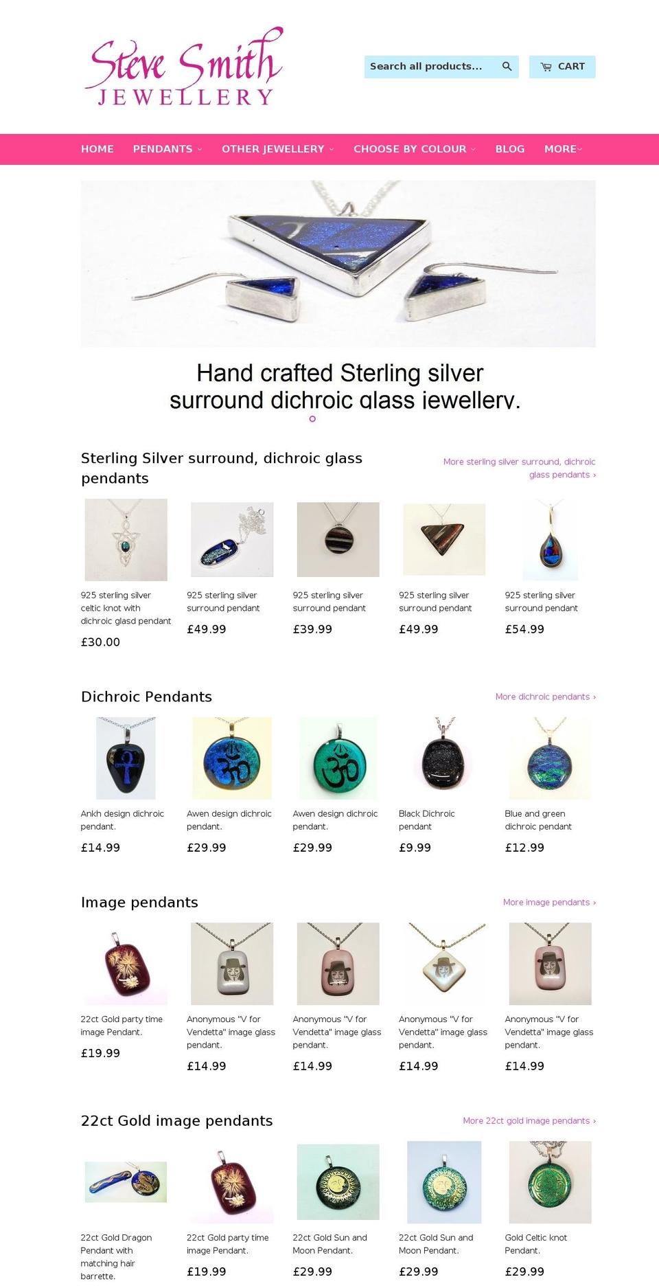 stevesmithjewellery.co.uk shopify website screenshot