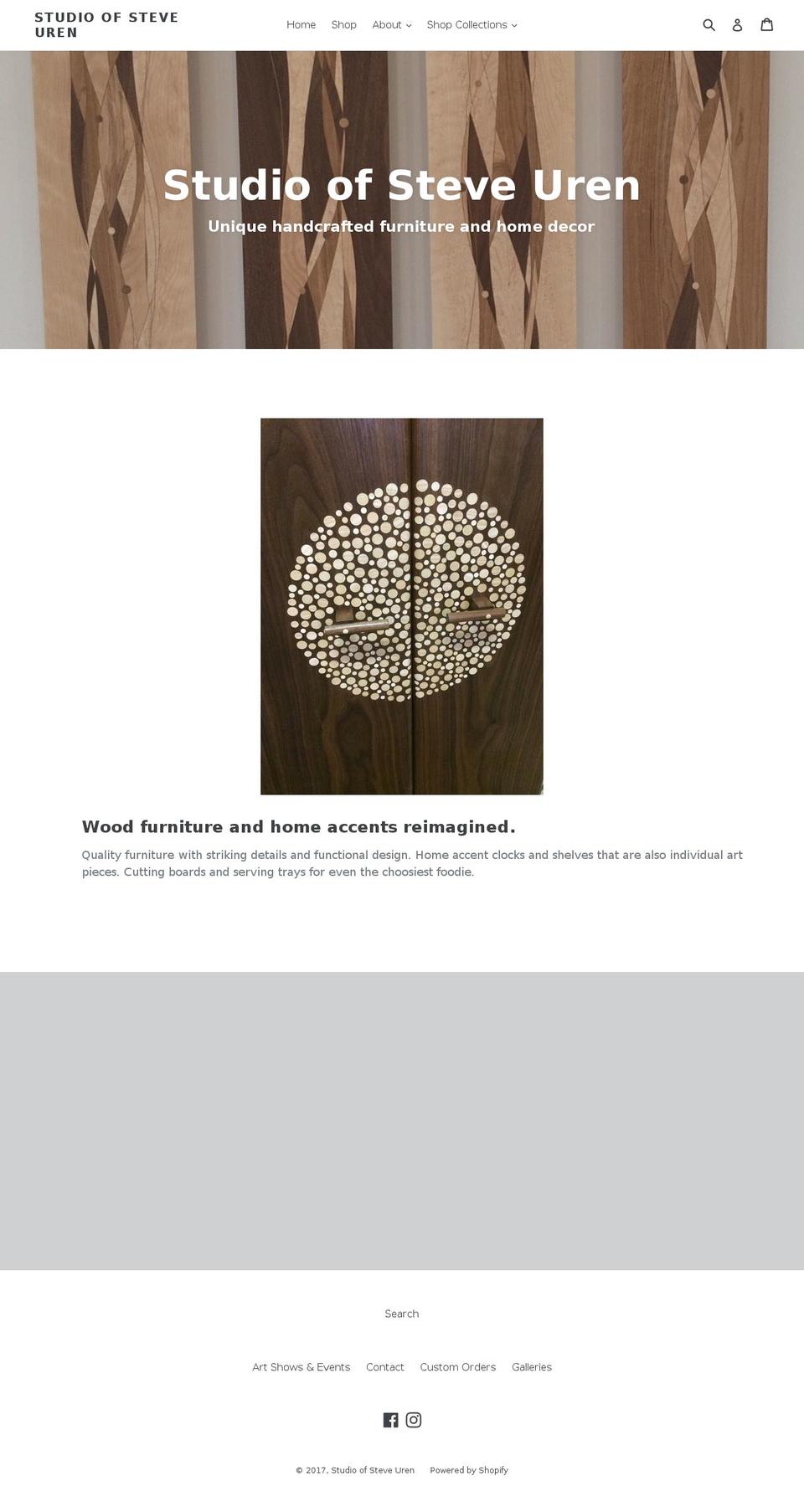 steveuren.com shopify website screenshot