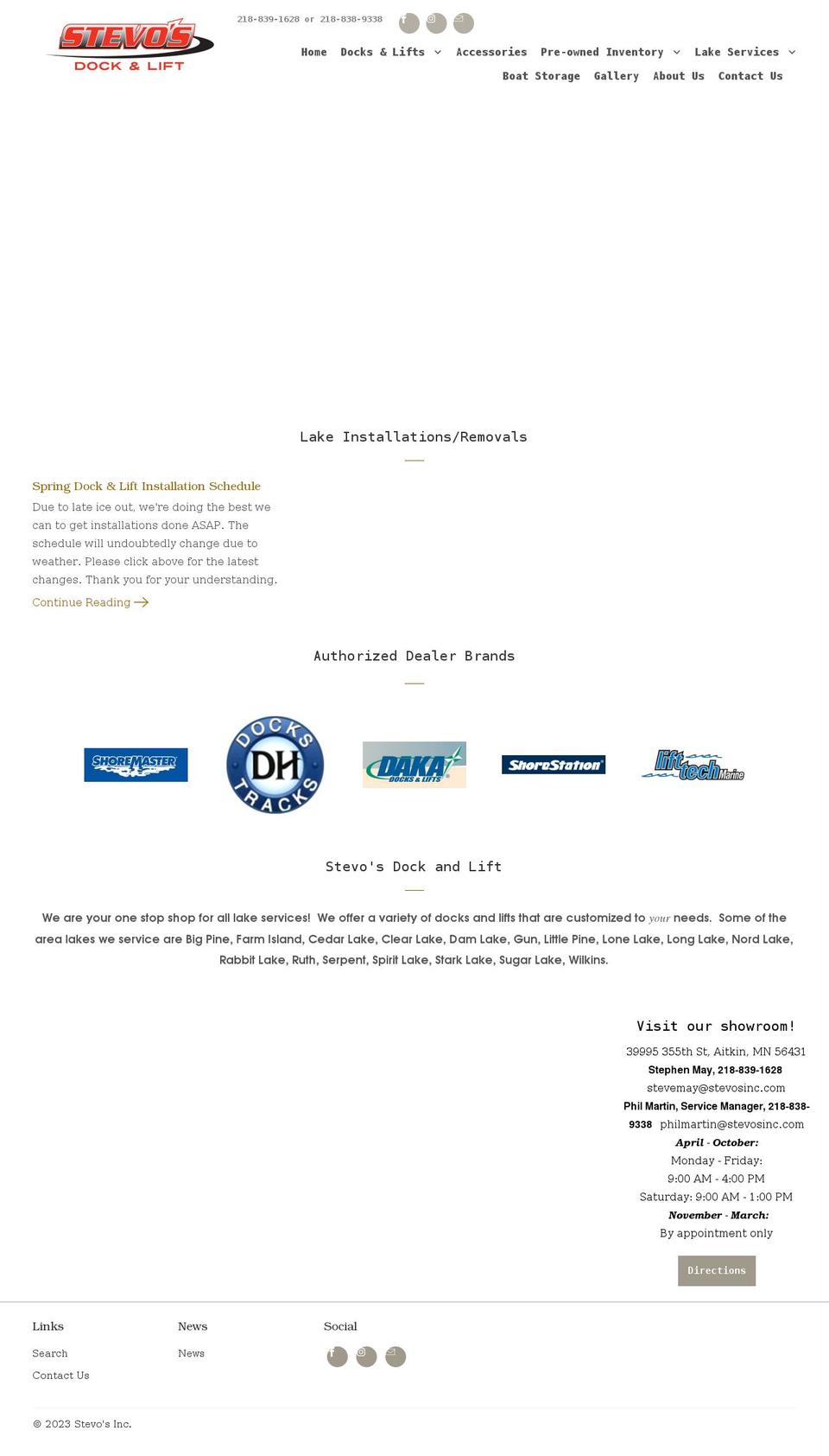 stevosinc.com shopify website screenshot
