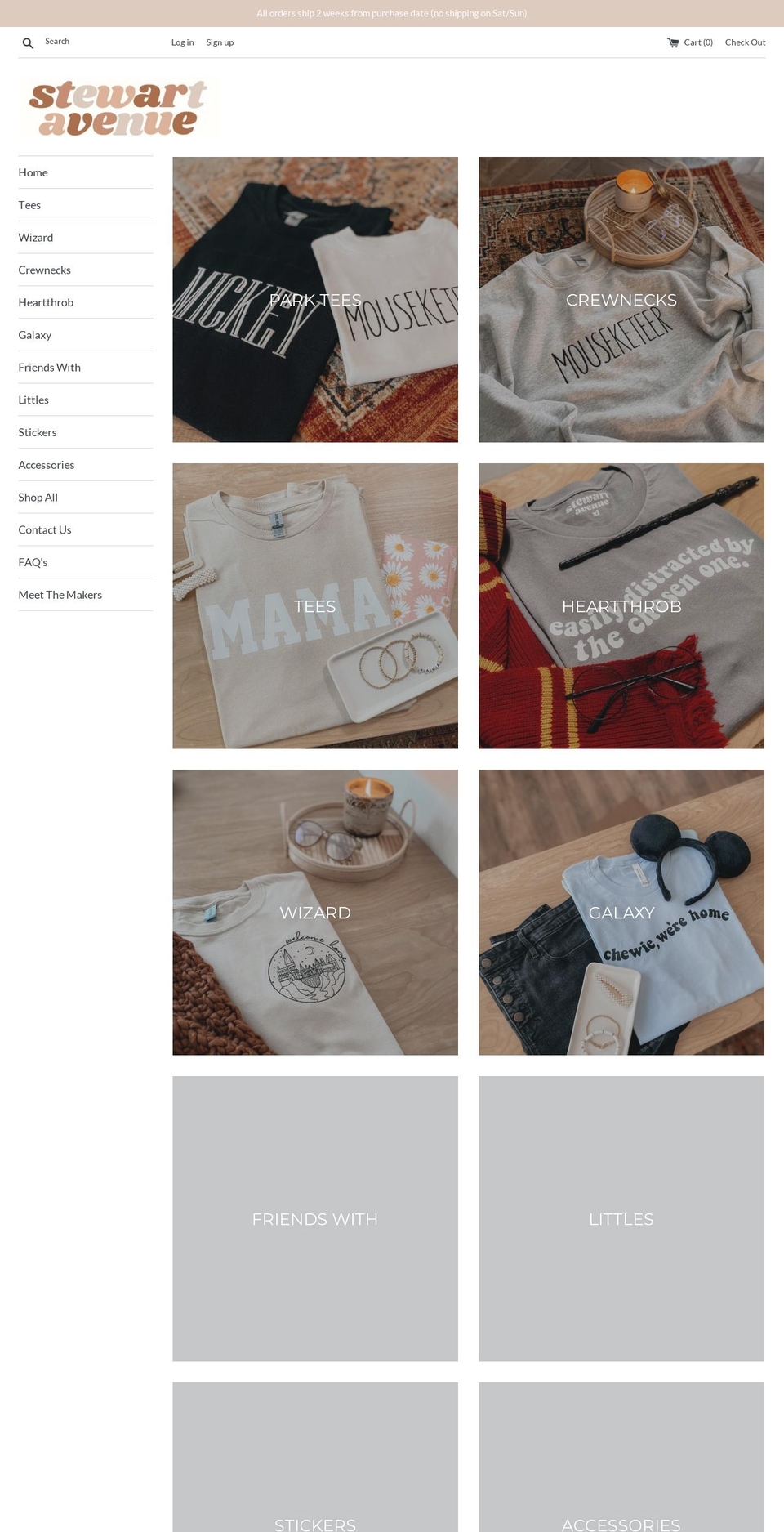 stewartavenue.myshopify.com shopify website screenshot