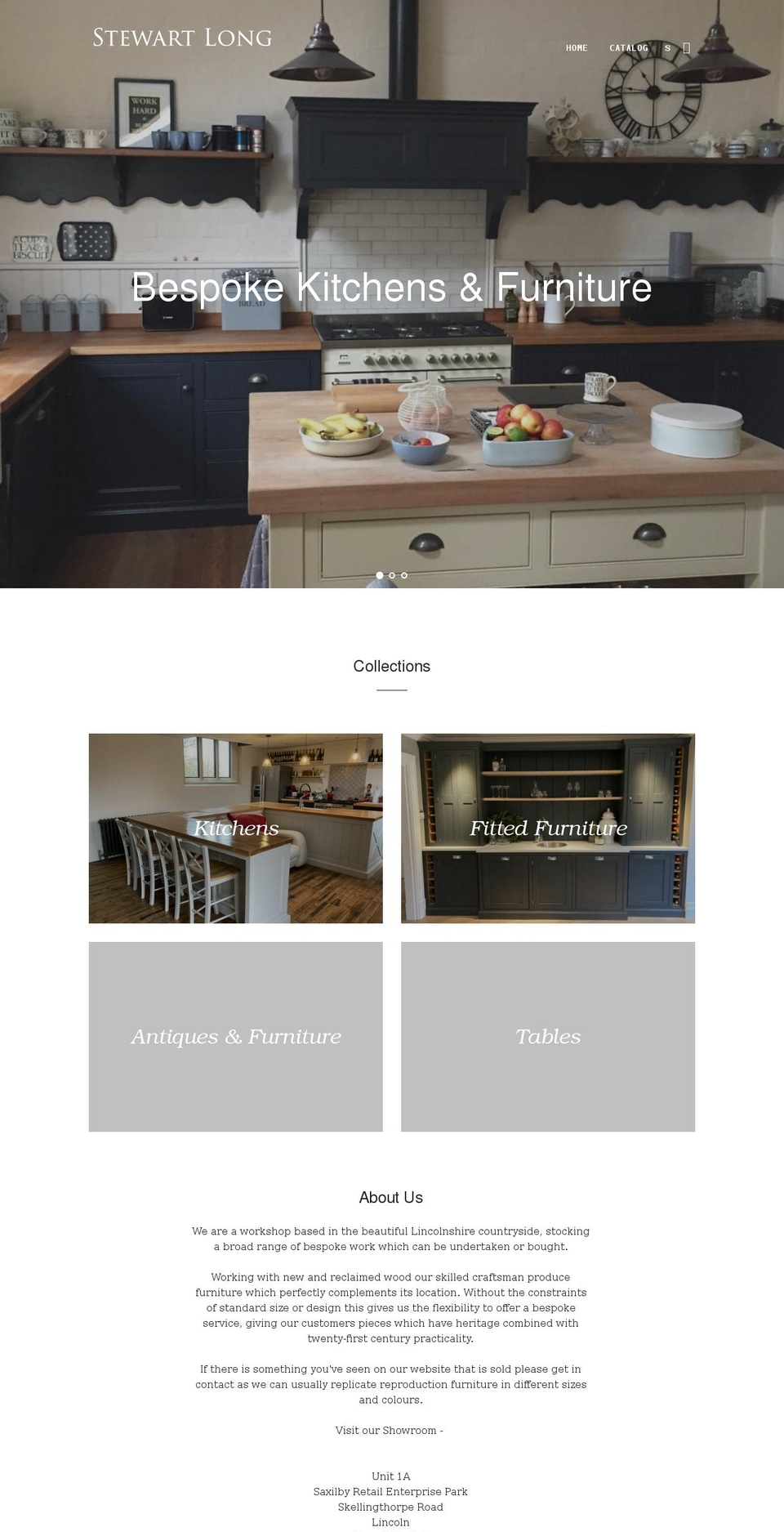 stewartlonginteriors.co.uk shopify website screenshot