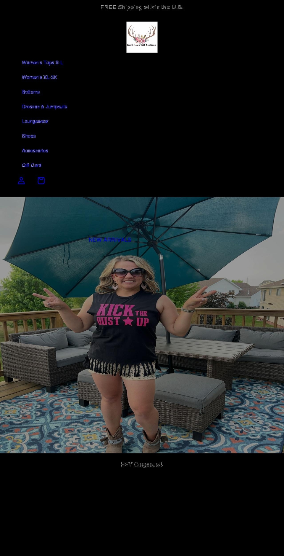 stgboutique.com shopify website screenshot