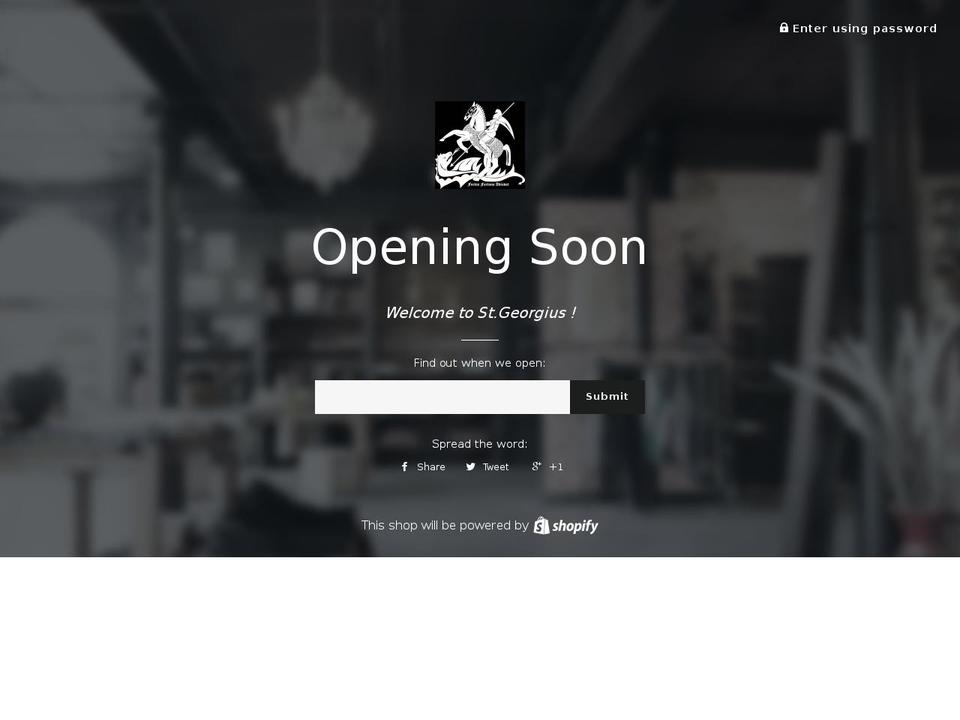 stgeorgius.ch shopify website screenshot