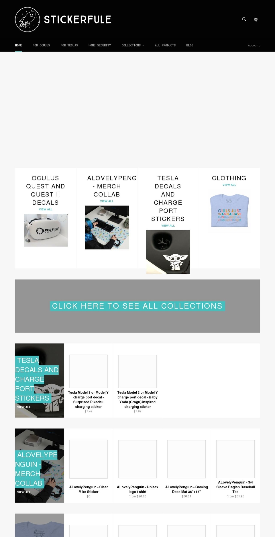 stickerfule.myshopify.com shopify website screenshot