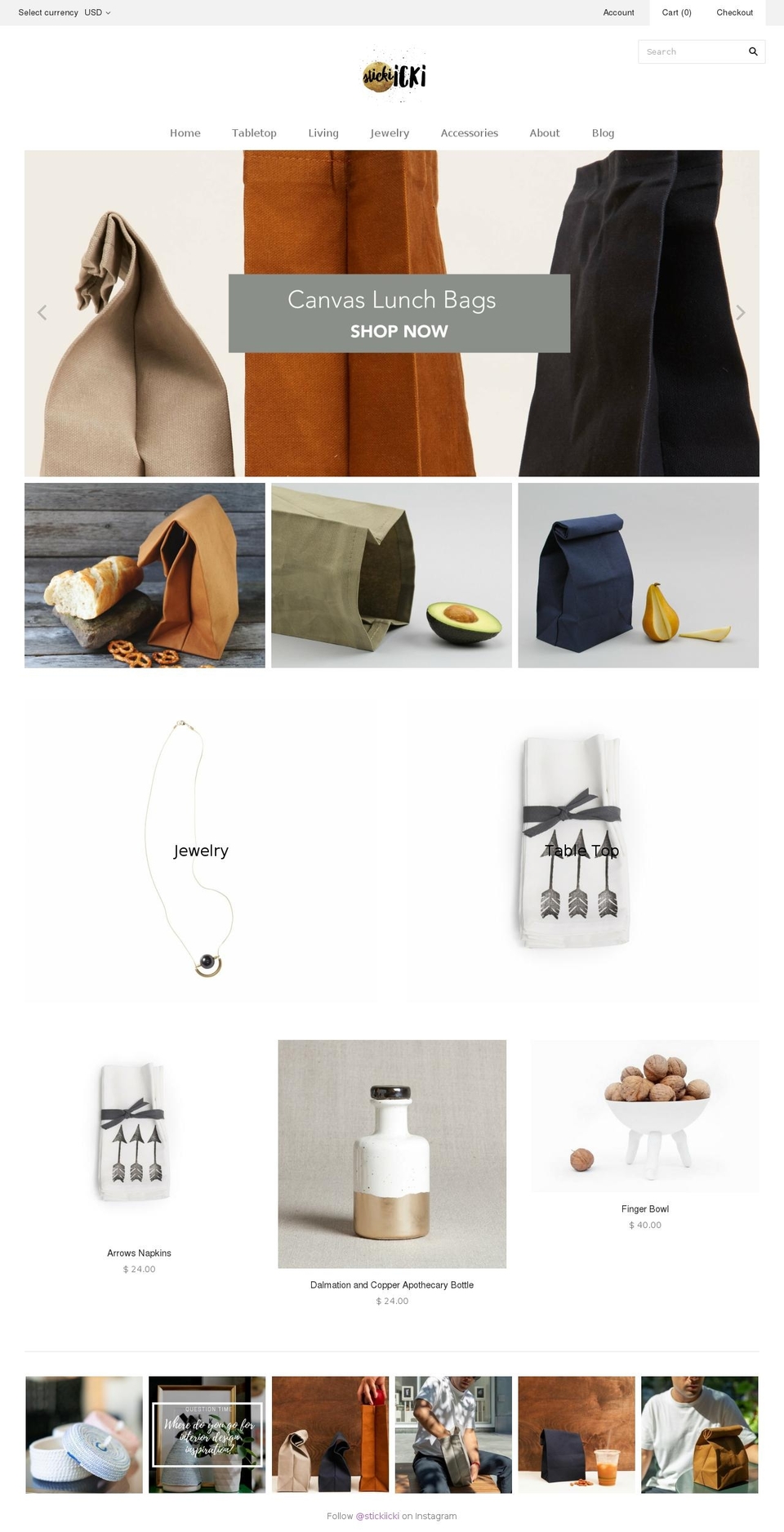 stickiicki.com shopify website screenshot