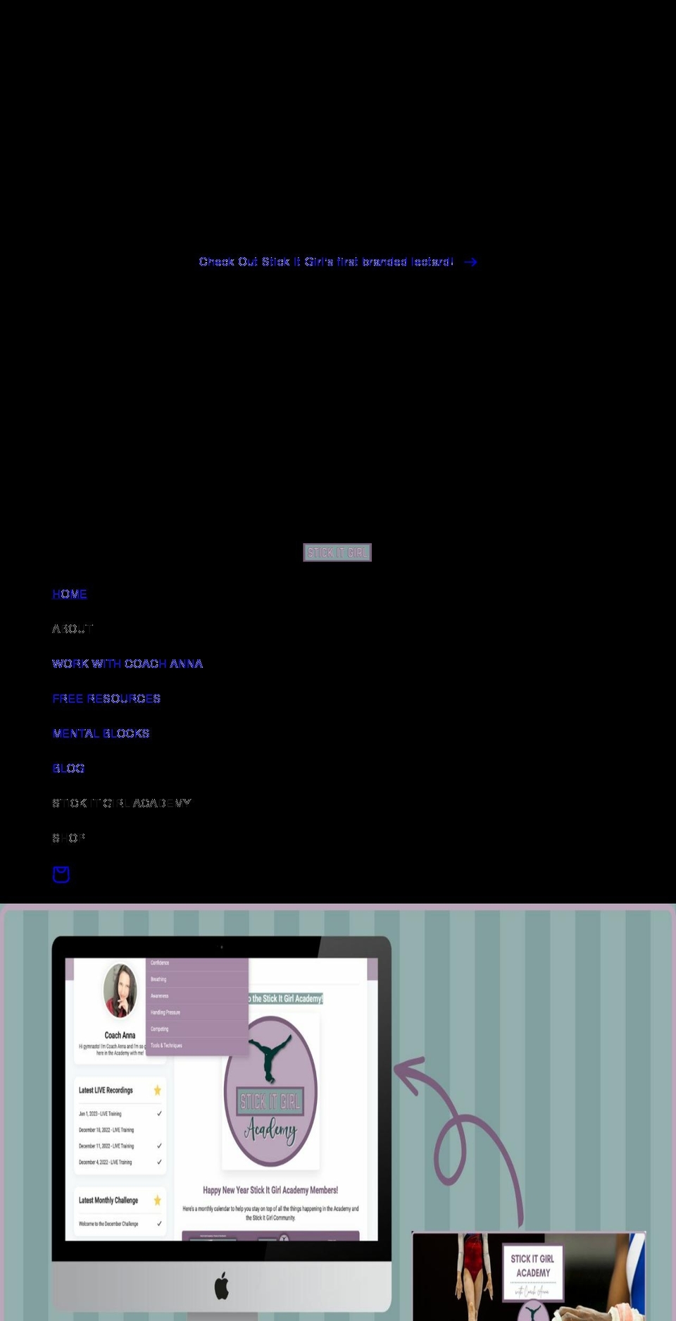 stickitgirl.com shopify website screenshot