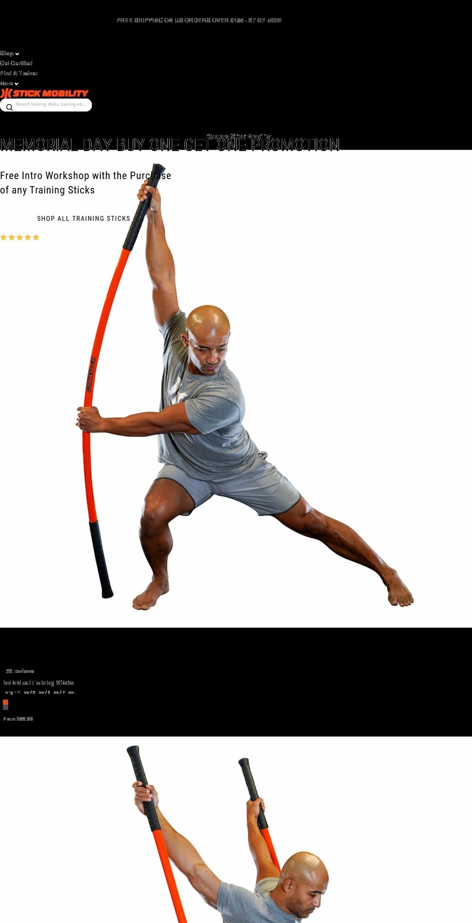 stickmobility.com shopify website screenshot