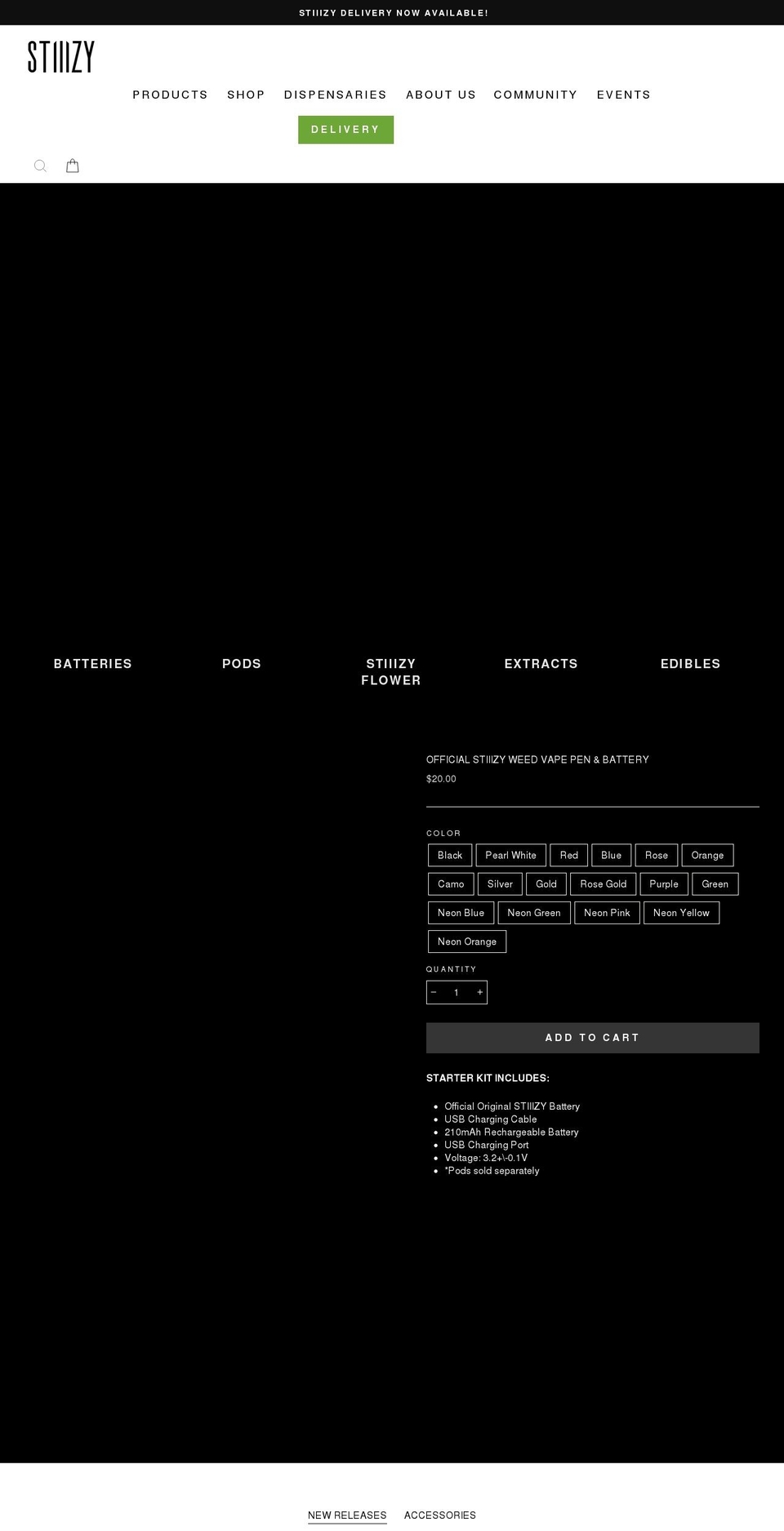 Copy of v2 Shopify theme site example stiizy.com