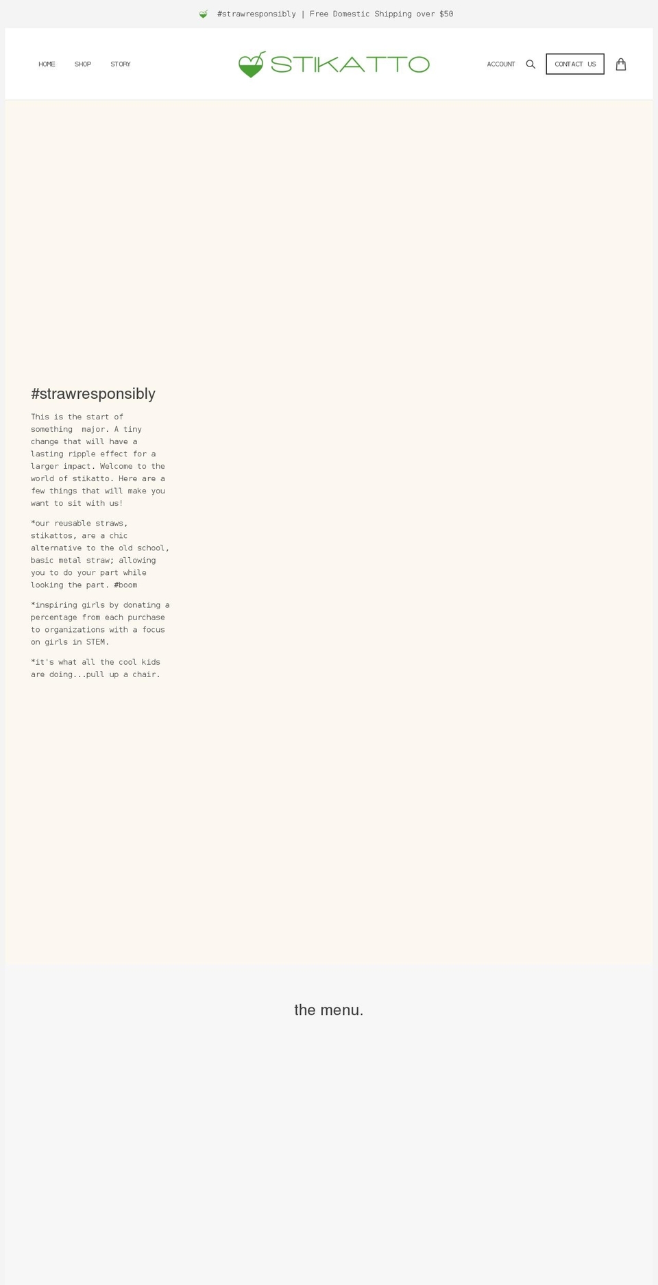 stikatto.com shopify website screenshot