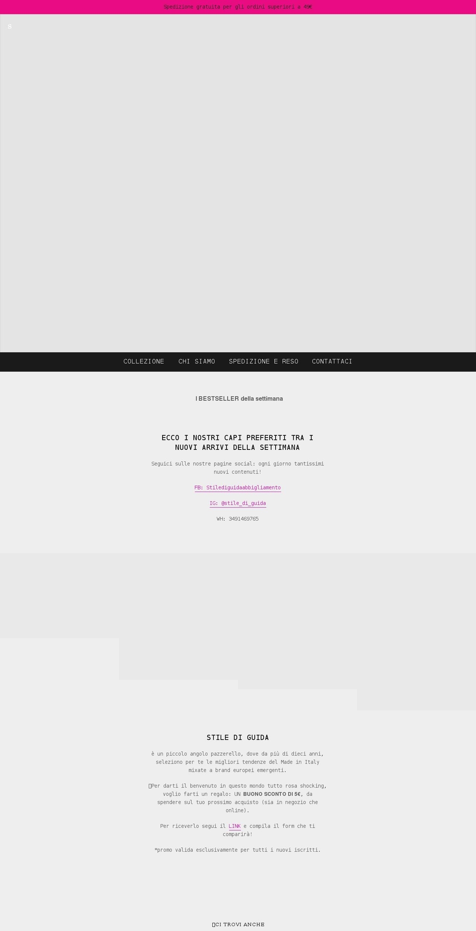 stilediguida.shop shopify website screenshot