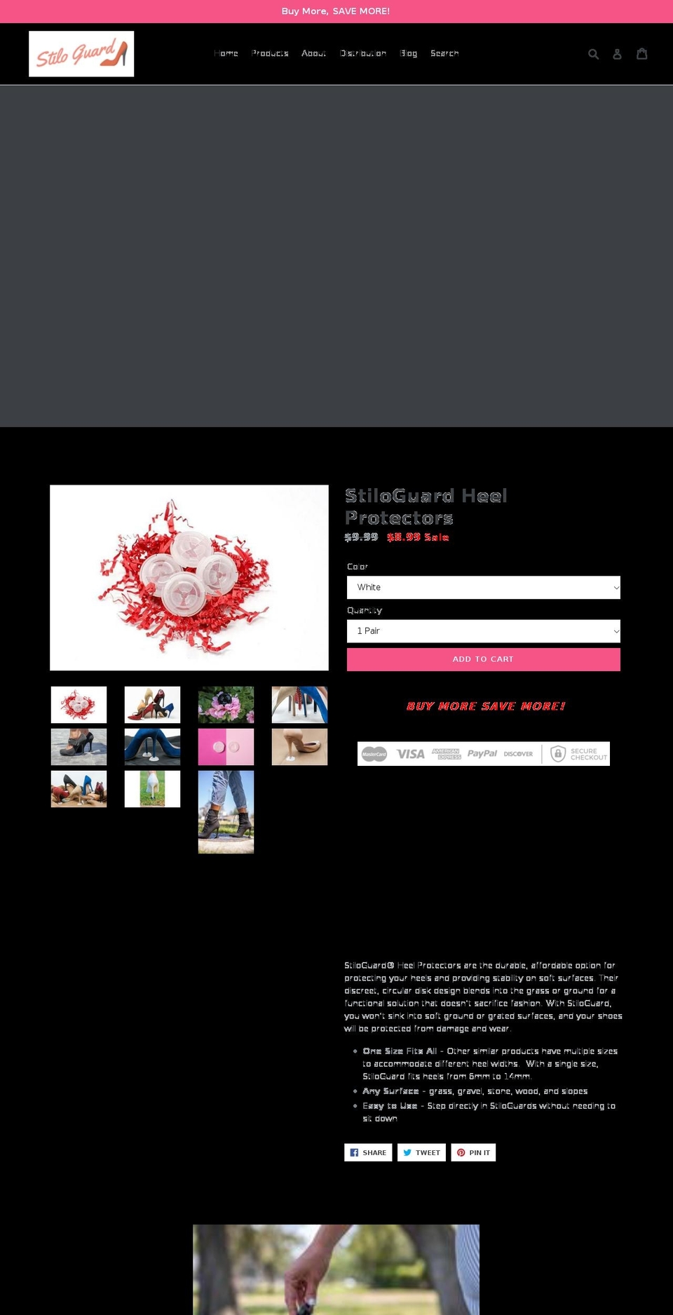 stiloguard.com shopify website screenshot