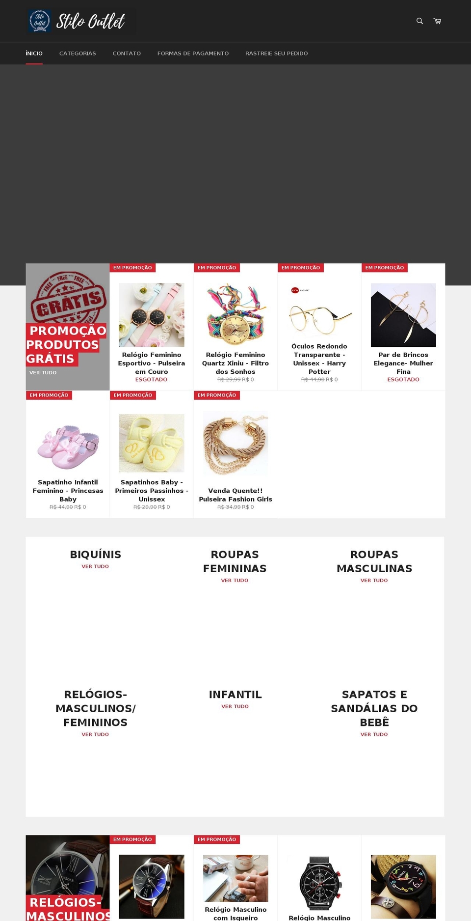 stilooutlet.com — Shopify storefront screenshot