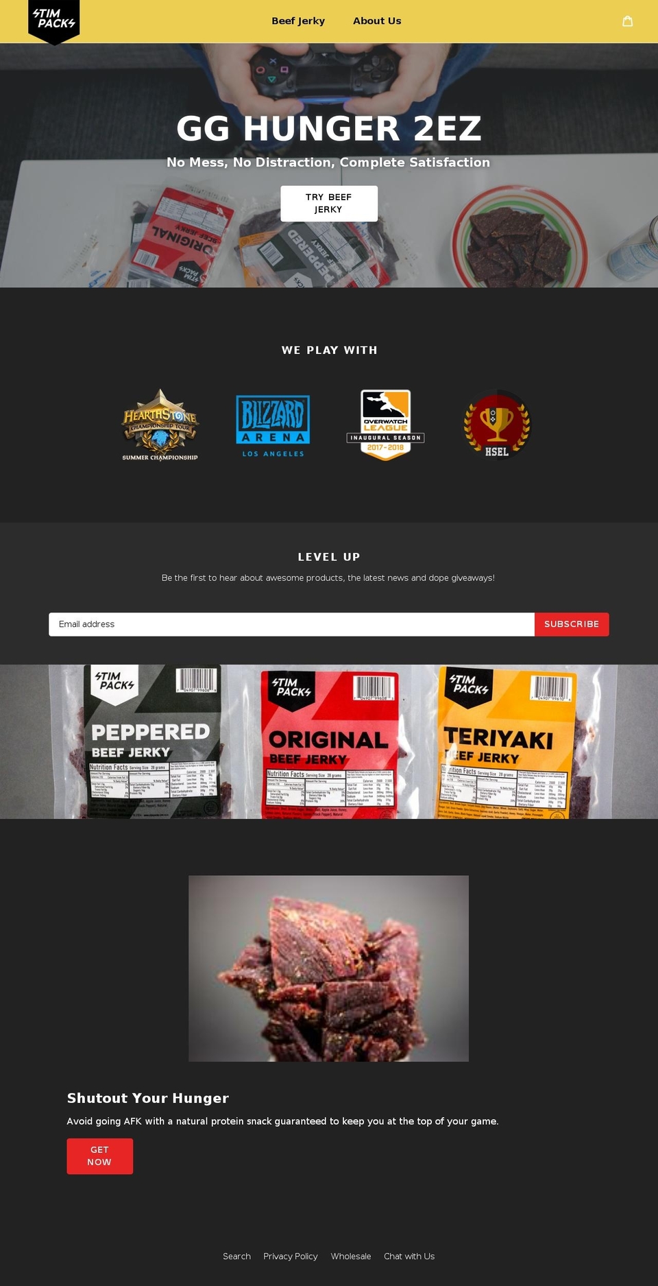 stimpacks.com — Shopify storefront screenshot