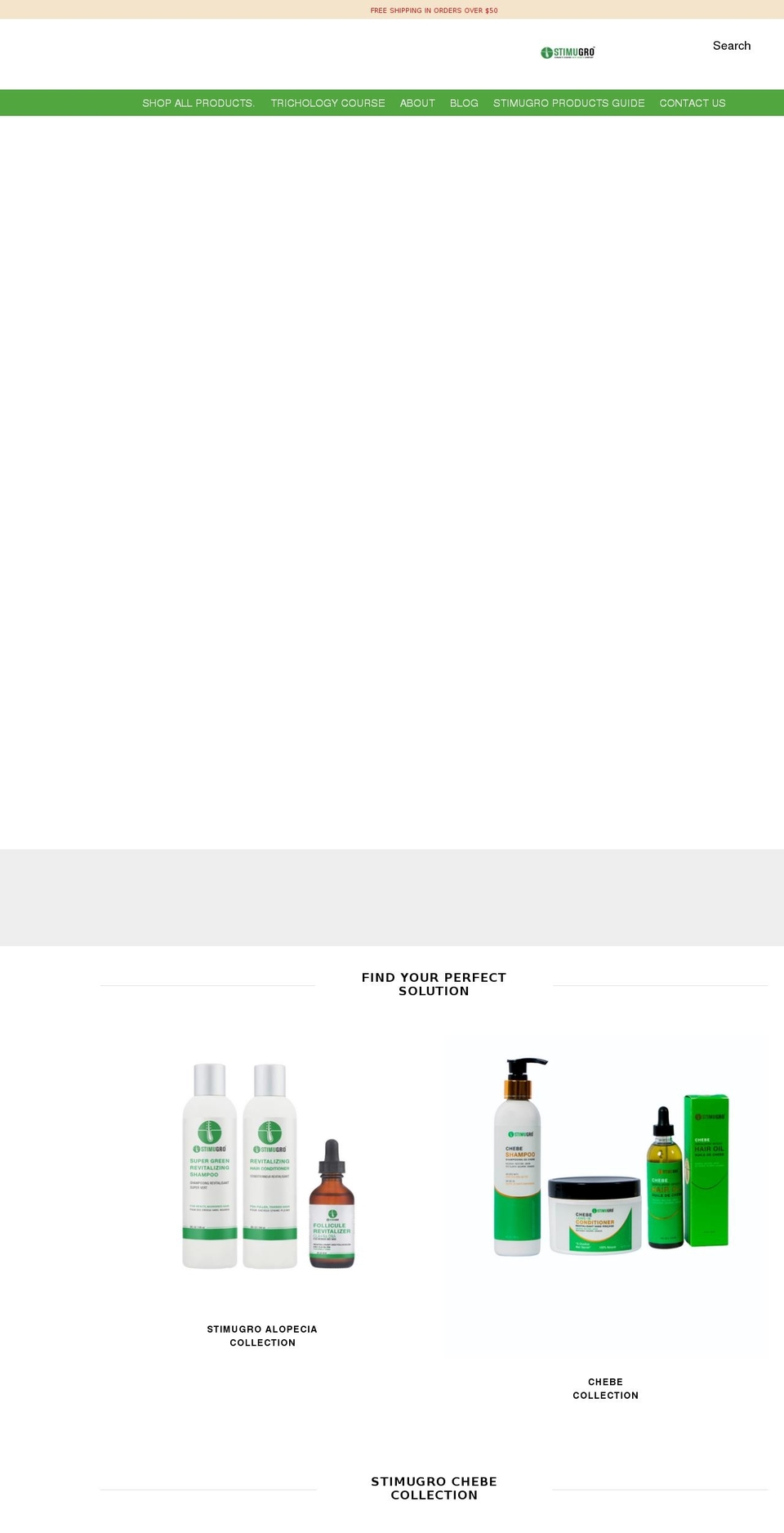 stimugro.ca shopify website screenshot