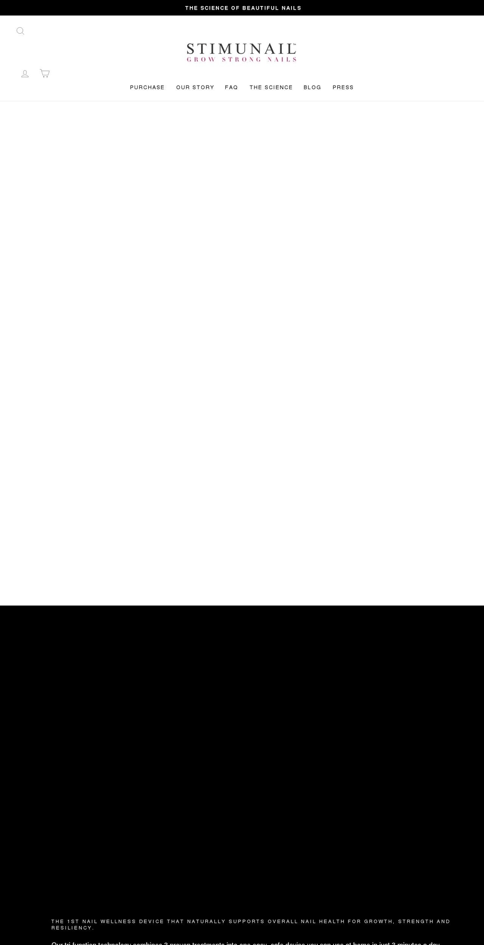 stimunail.com shopify website screenshot