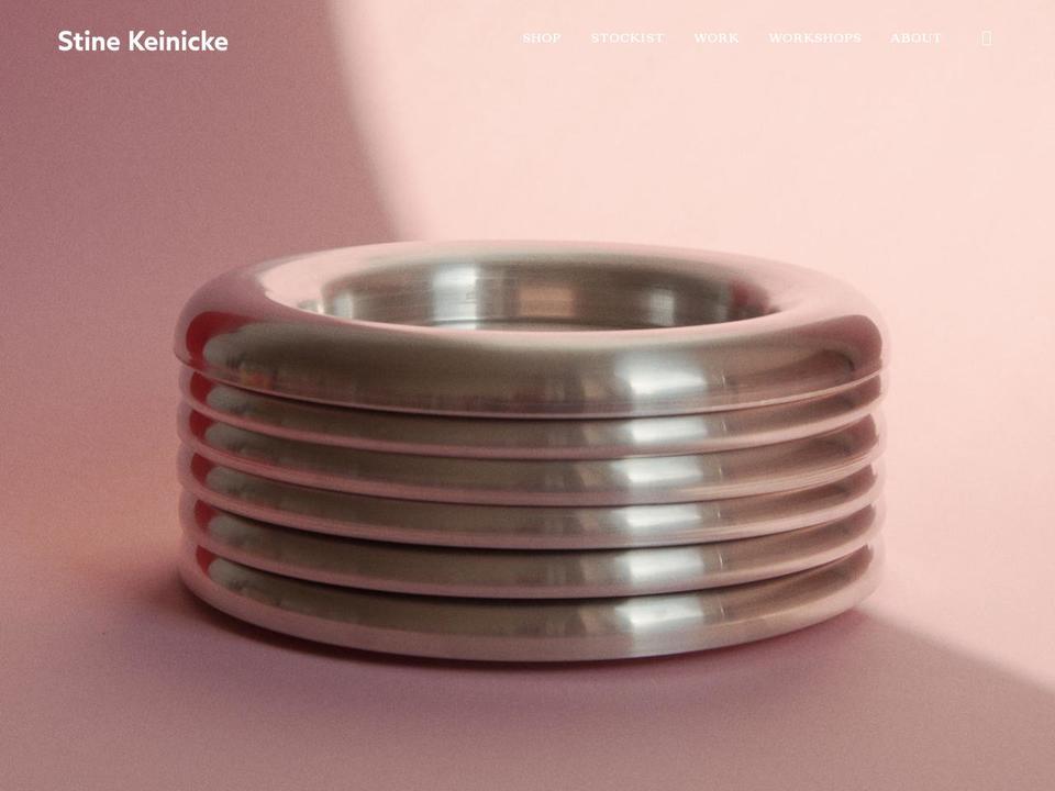 stinekeinicke.com shopify website screenshot
