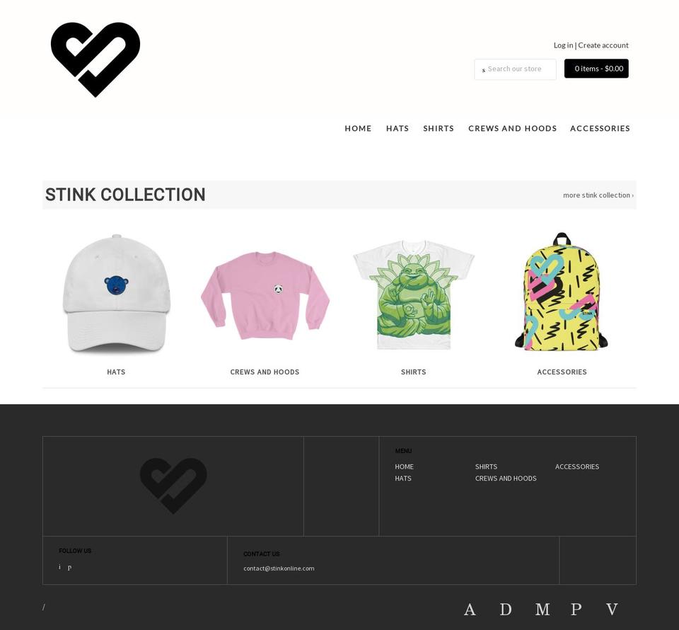 stinkonline.com — Shopify storefront screenshot