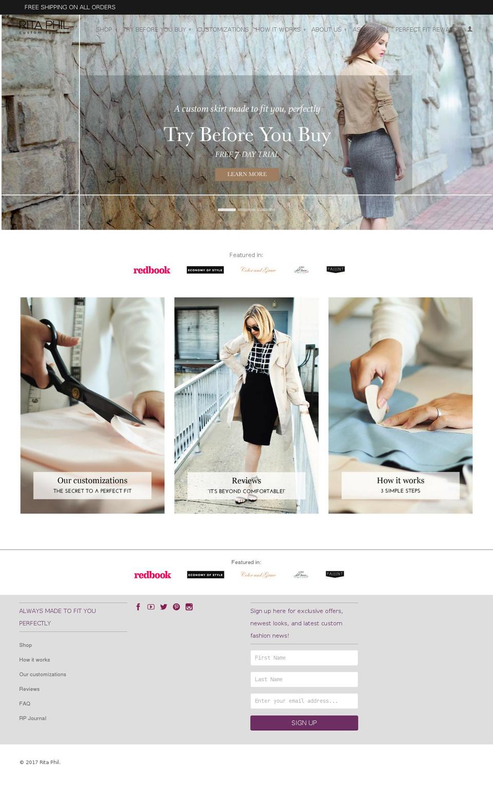 stitchappeal.com shopify website screenshot
