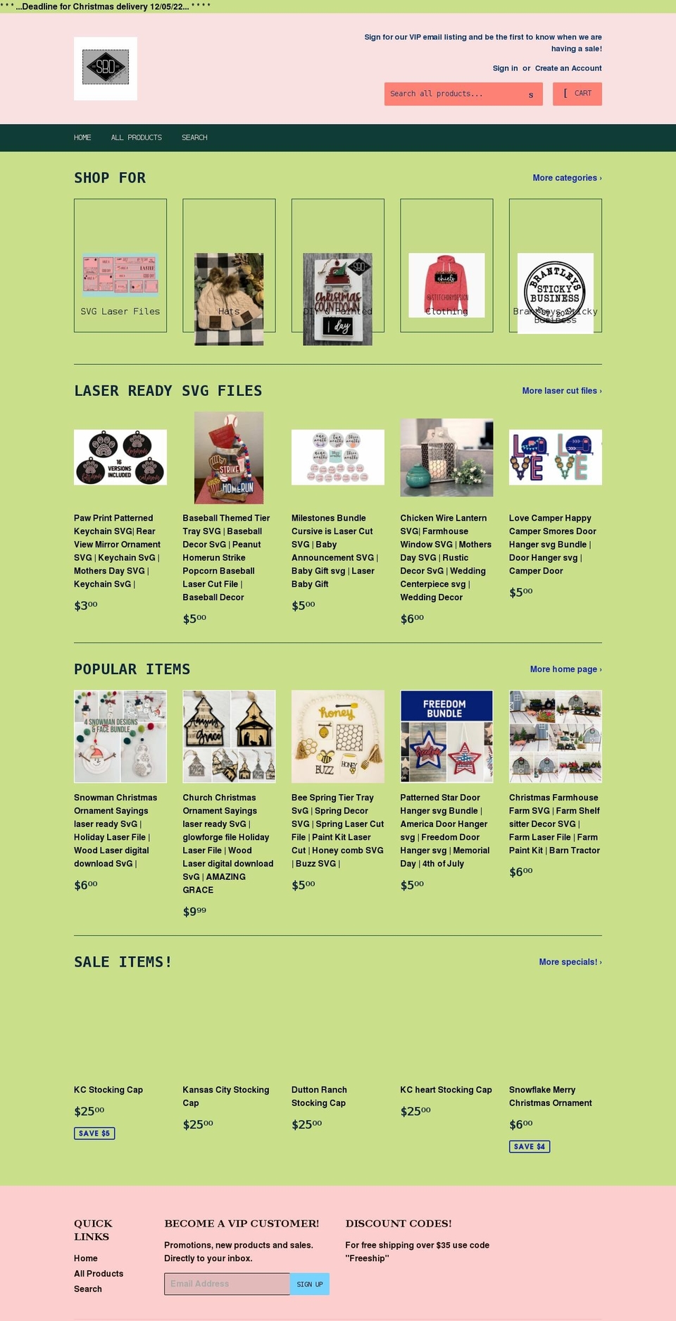 stitchdbydesign.com shopify website screenshot