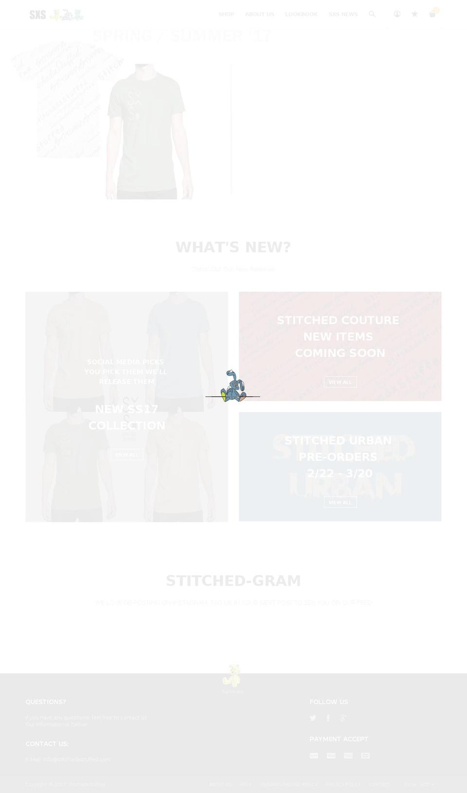 stitchedxstuffed.com shopify website screenshot