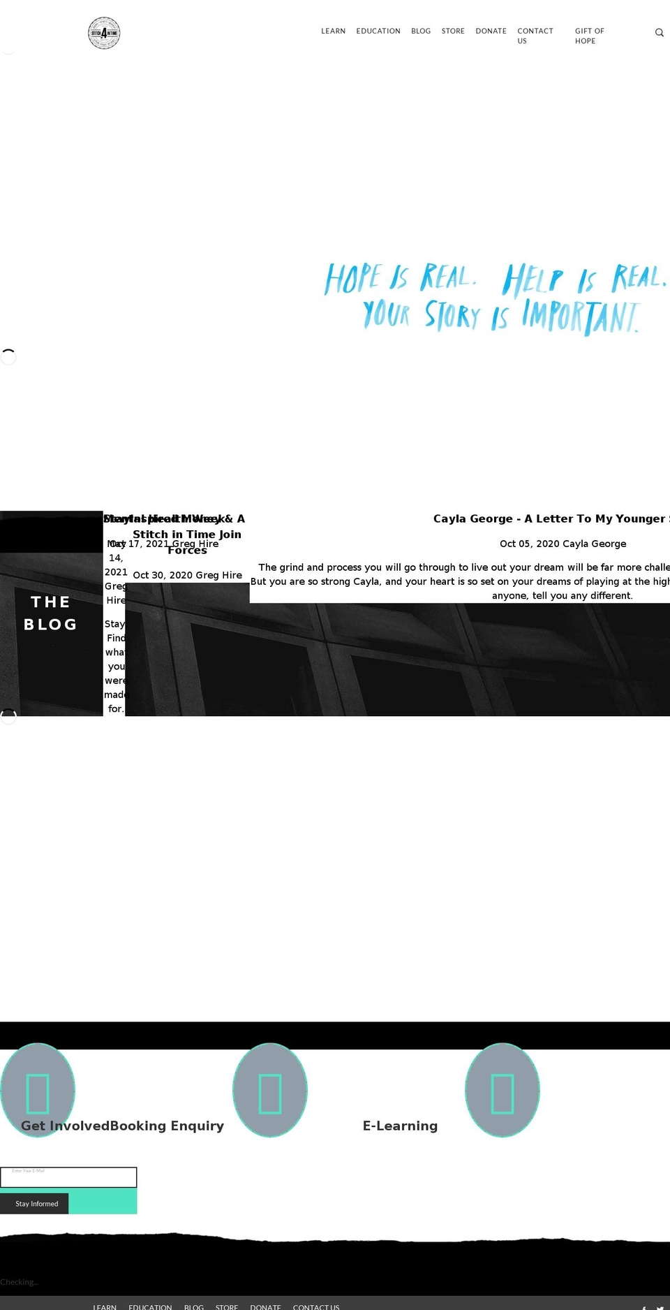 stitchintime.org.au shopify website screenshot