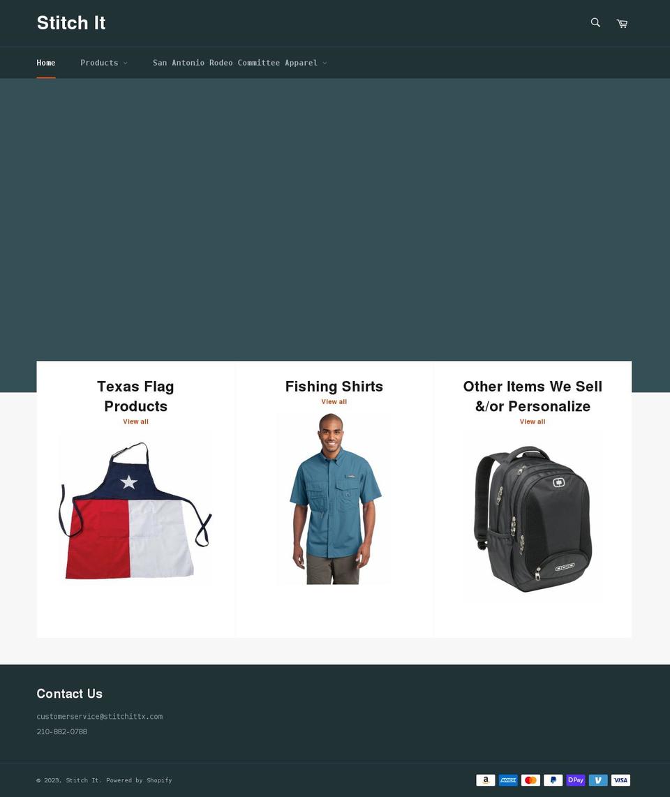 stitchittx.com shopify website screenshot