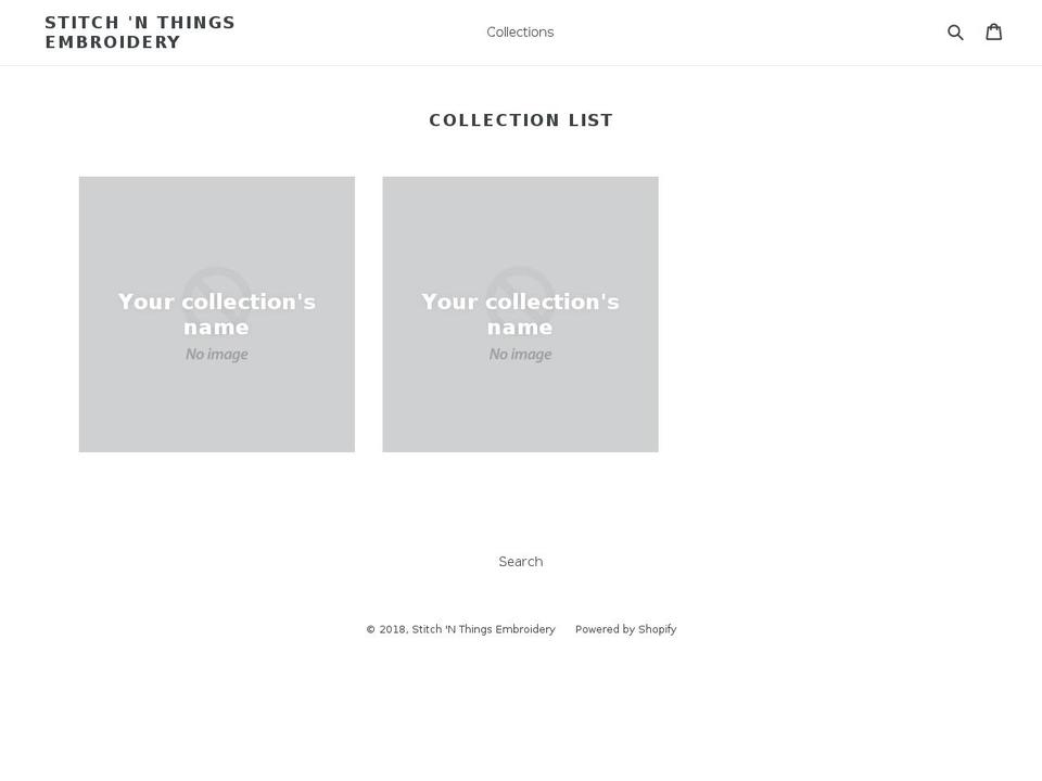stitchnthings.com shopify website screenshot