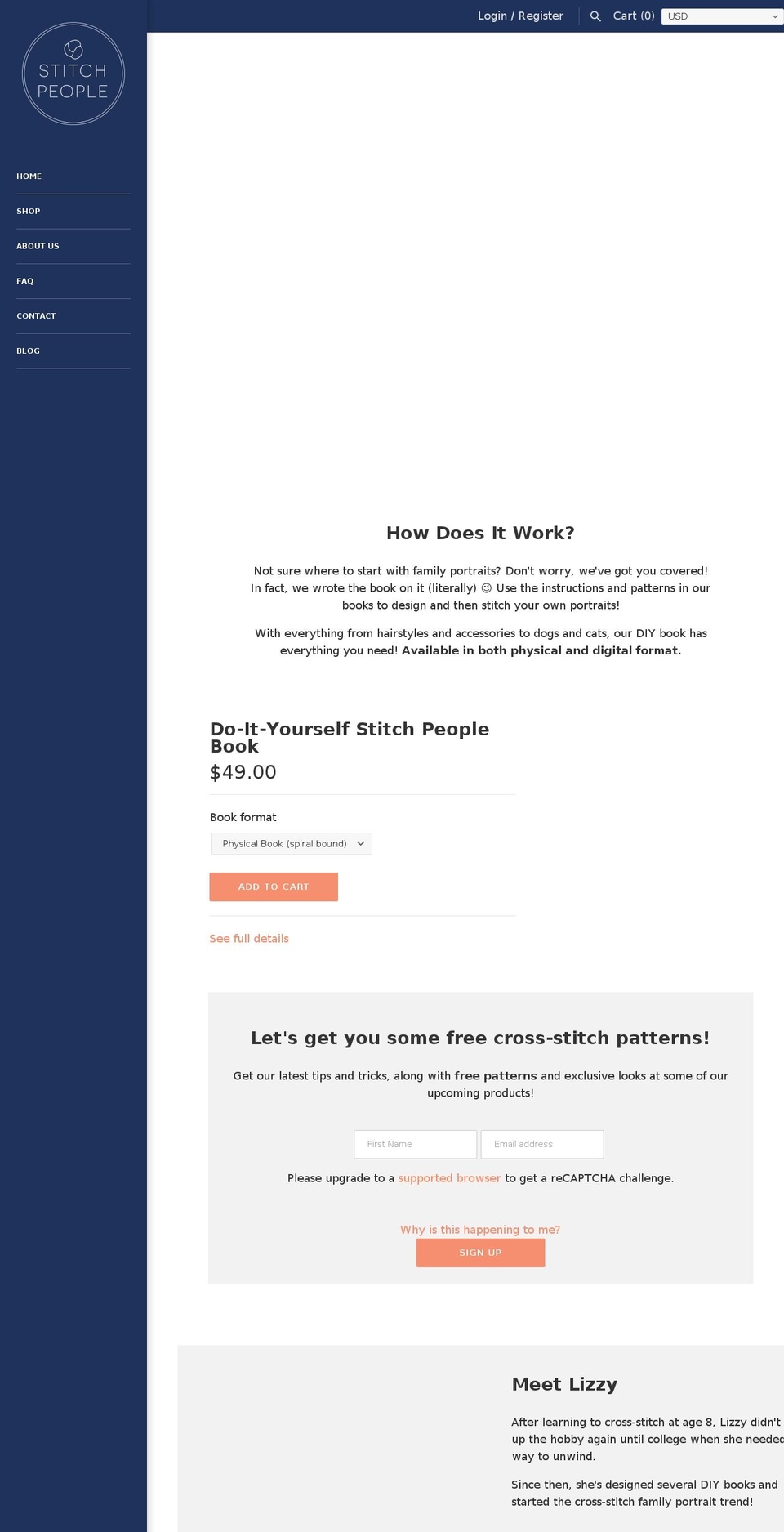 stitchpeople.net shopify website screenshot