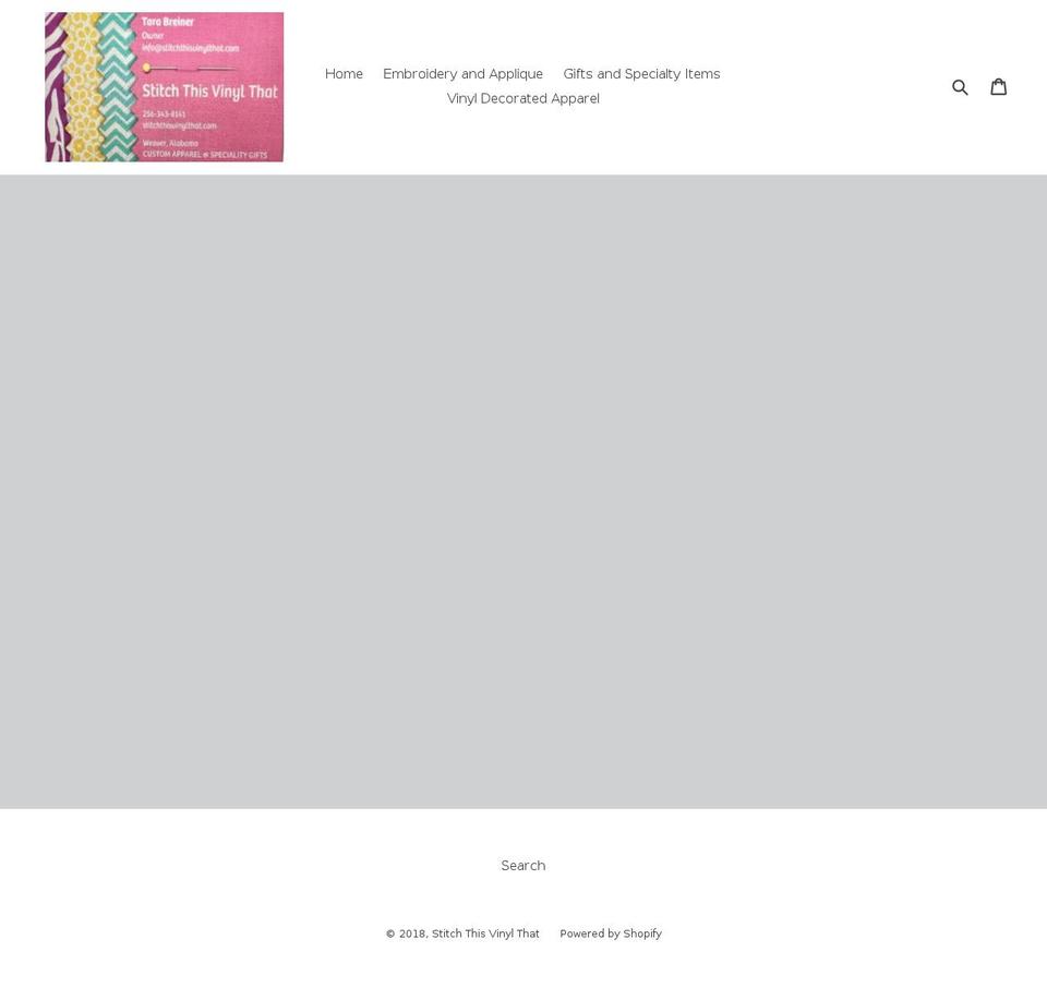 stitchthisvinylthat.com — Shopify storefront screenshot