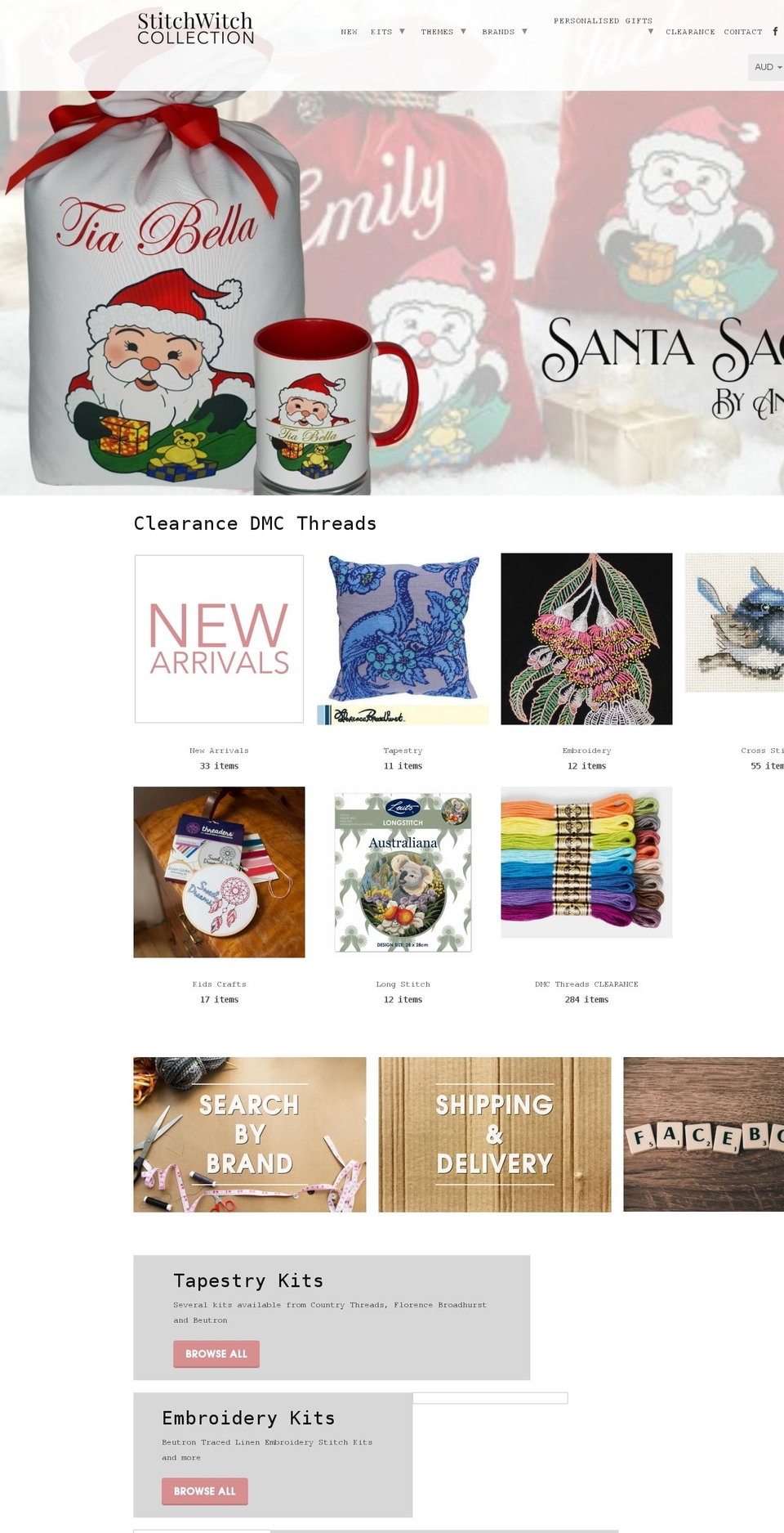 stitchwitch.com.au shopify website screenshot