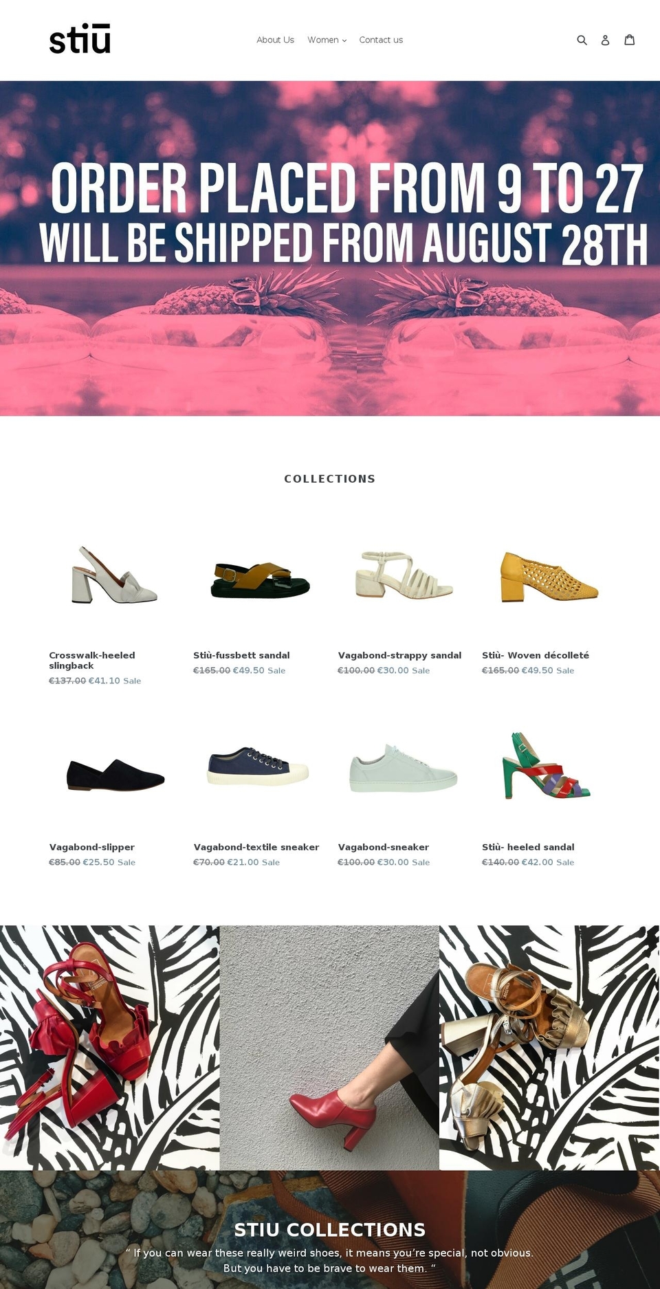 stiu-shop.com — Shopify storefront screenshot