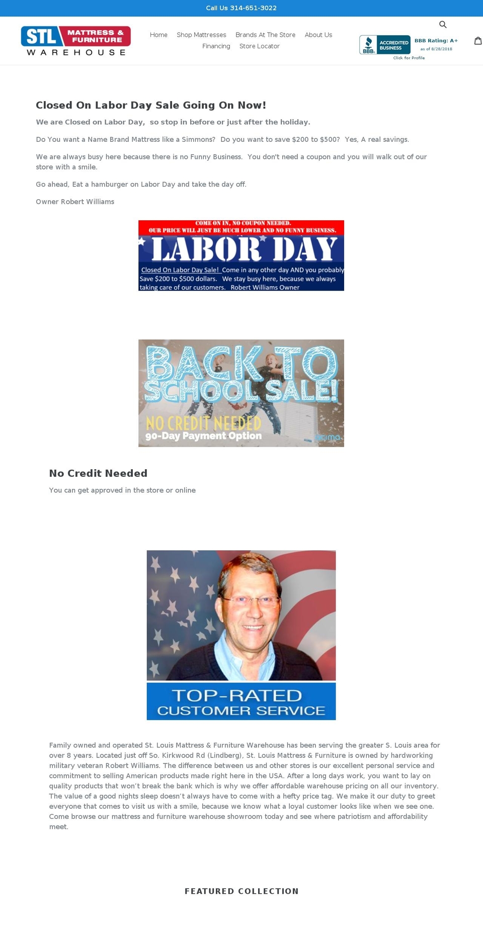 stlfw.net shopify website screenshot