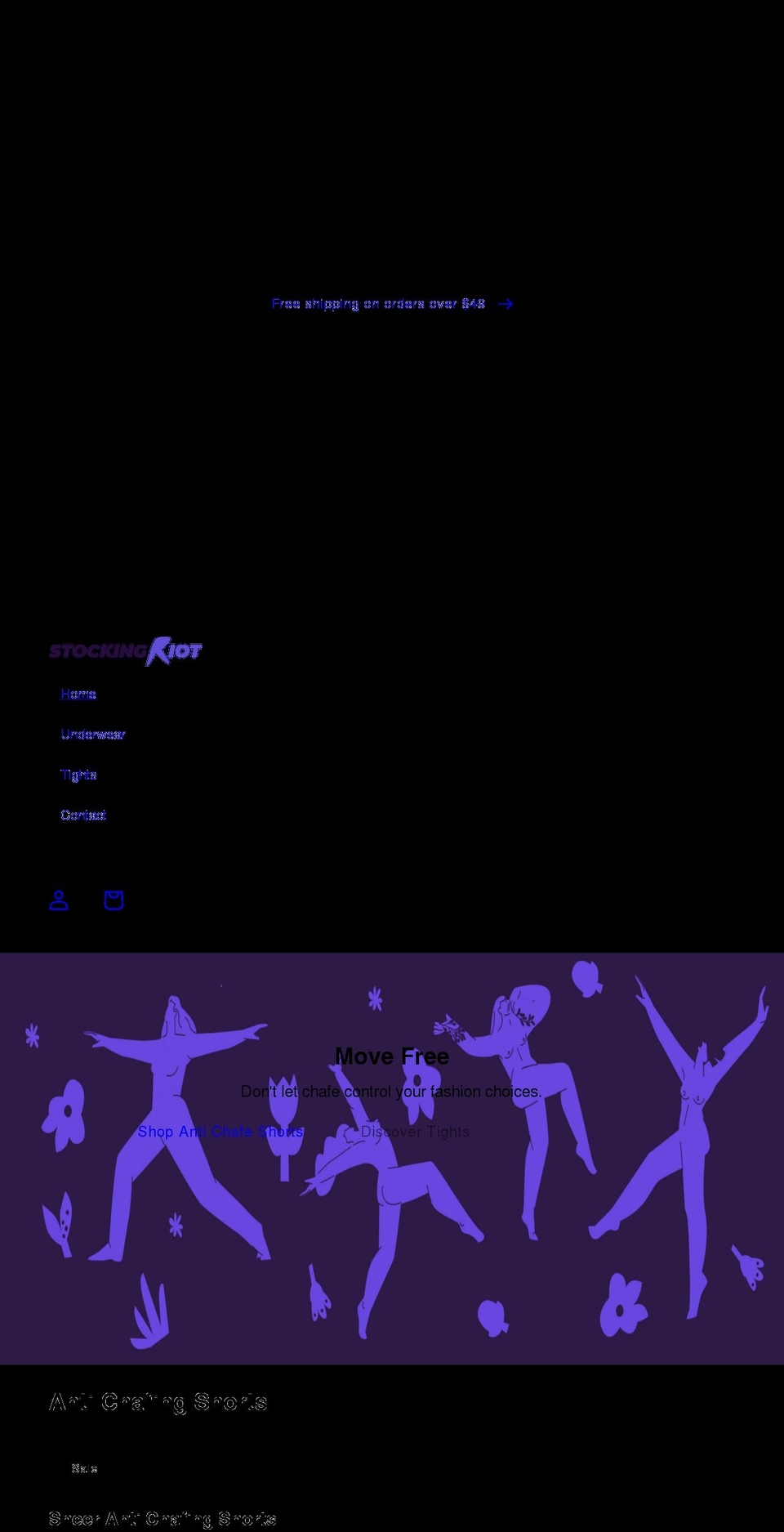 stockingriot.com shopify website screenshot