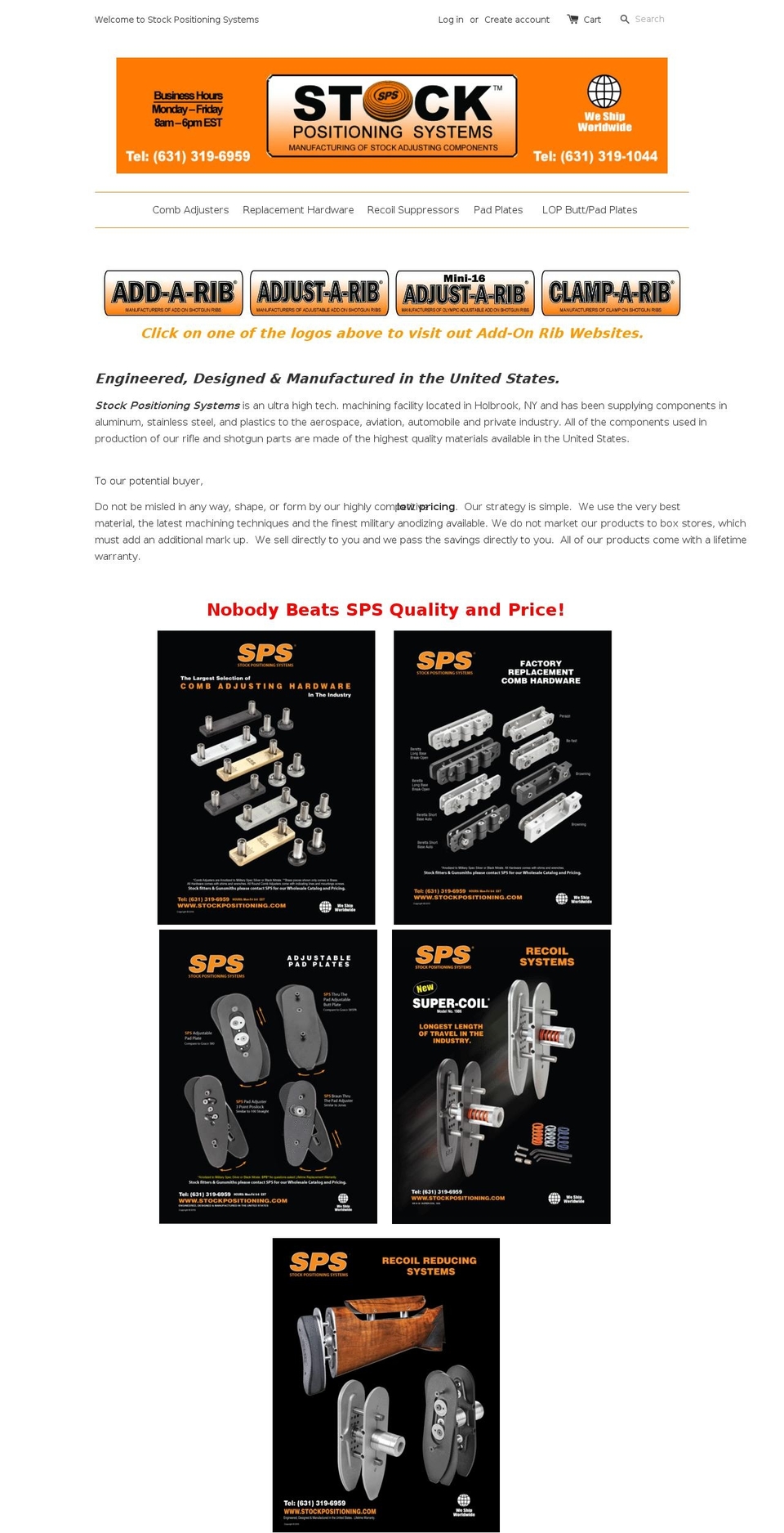 stockpositioning.com shopify website screenshot