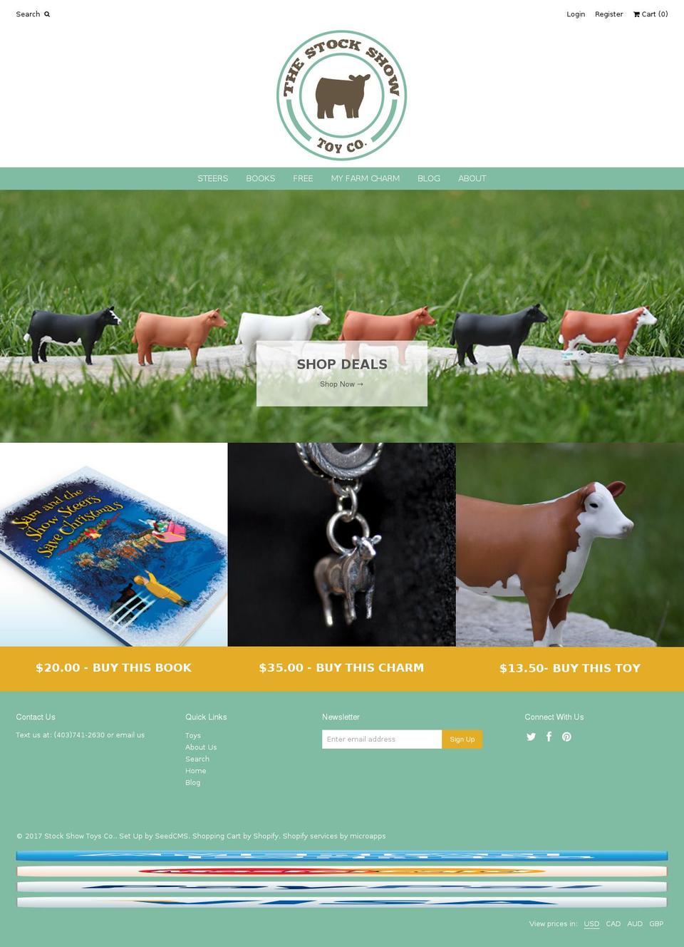 Weekend Shopify theme site example stockshowtoy.com